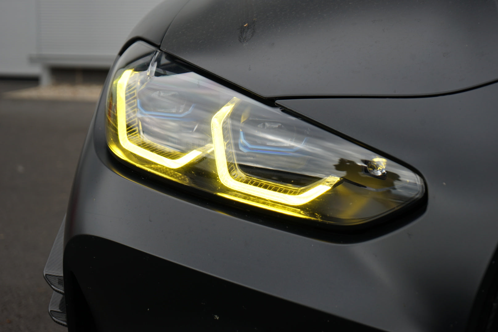 BMW 4 Series / I4 / M4 G80 G82 Laser Style Yellow DRL Module Kit (2019+ Models)