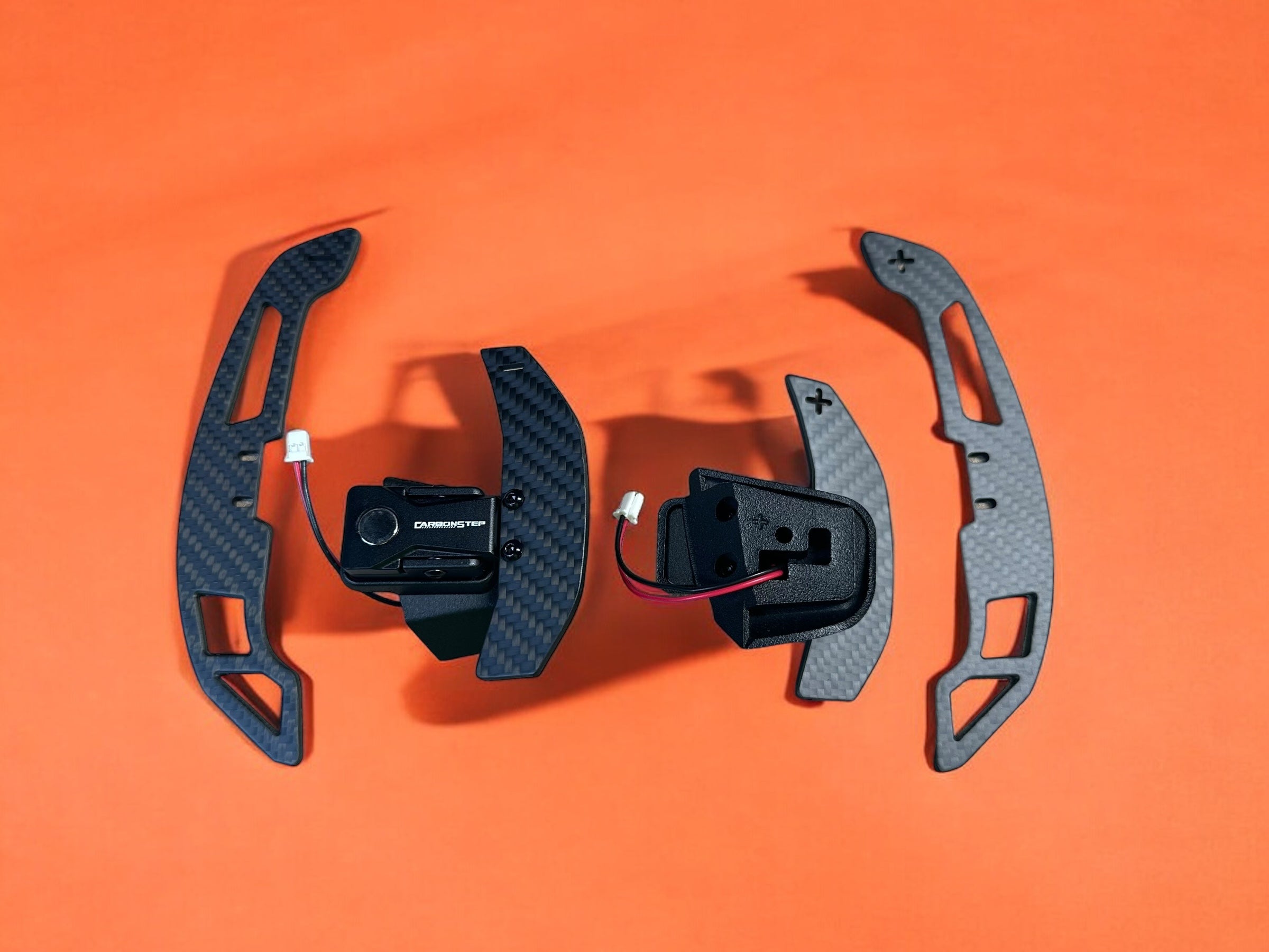 Volkswagen Golf MK8 DSG Carbon Fibre Magnetic Paddle Replacement Extenders Kit (2021 - 2024 Models) DAS