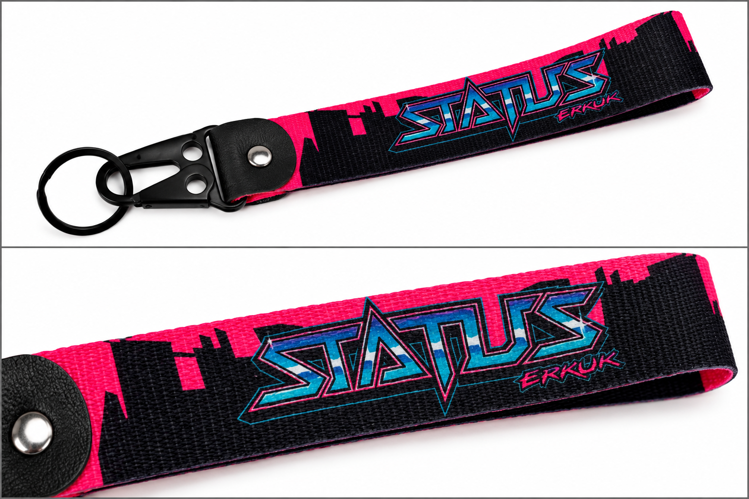 Car Premium Wrist Strap Key Chain Accessory (Various Styles)