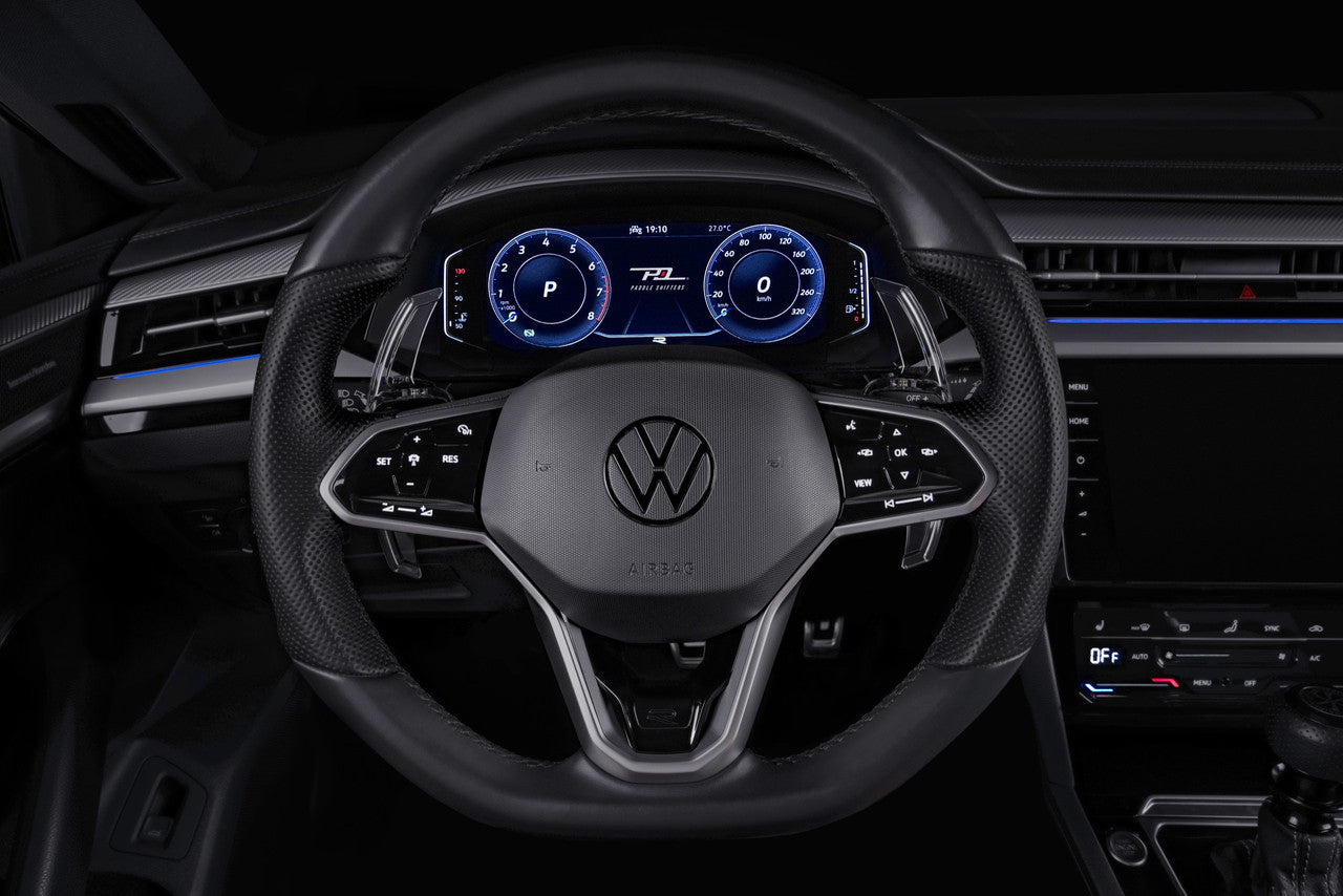 Leyo Motorsport Clear Paddle Shift Extentions - Mk8 Golf