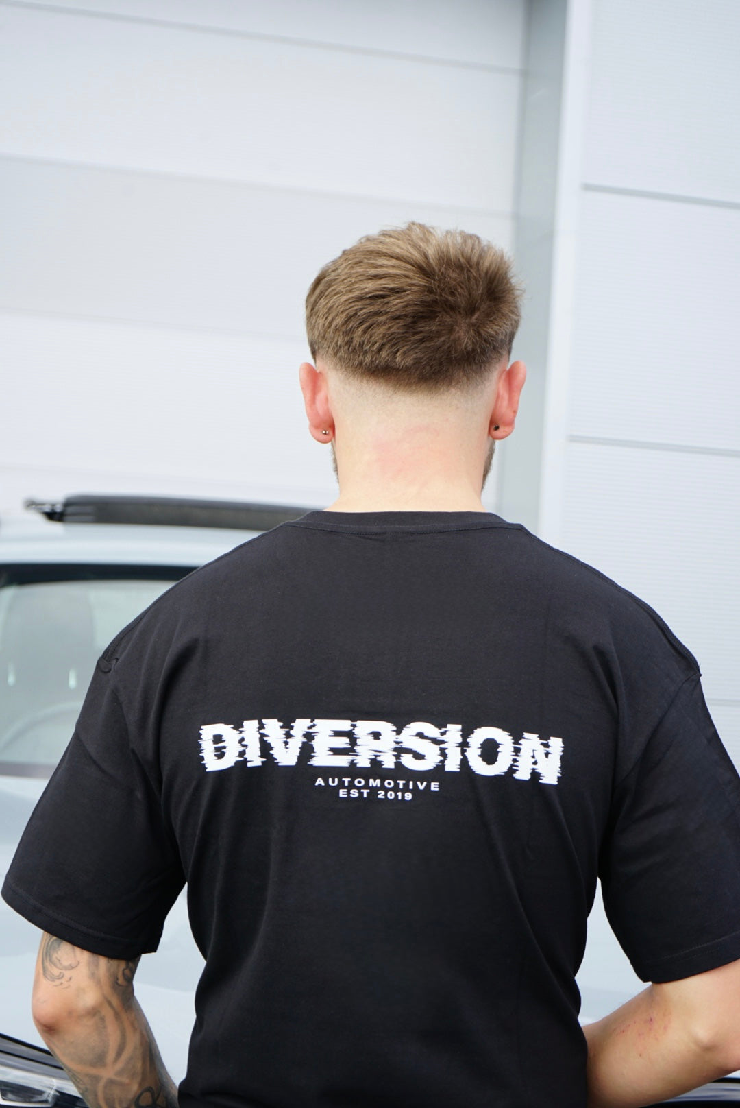 ‘DIVERSION' Glitch Branded T-Shirt (UNISEX)