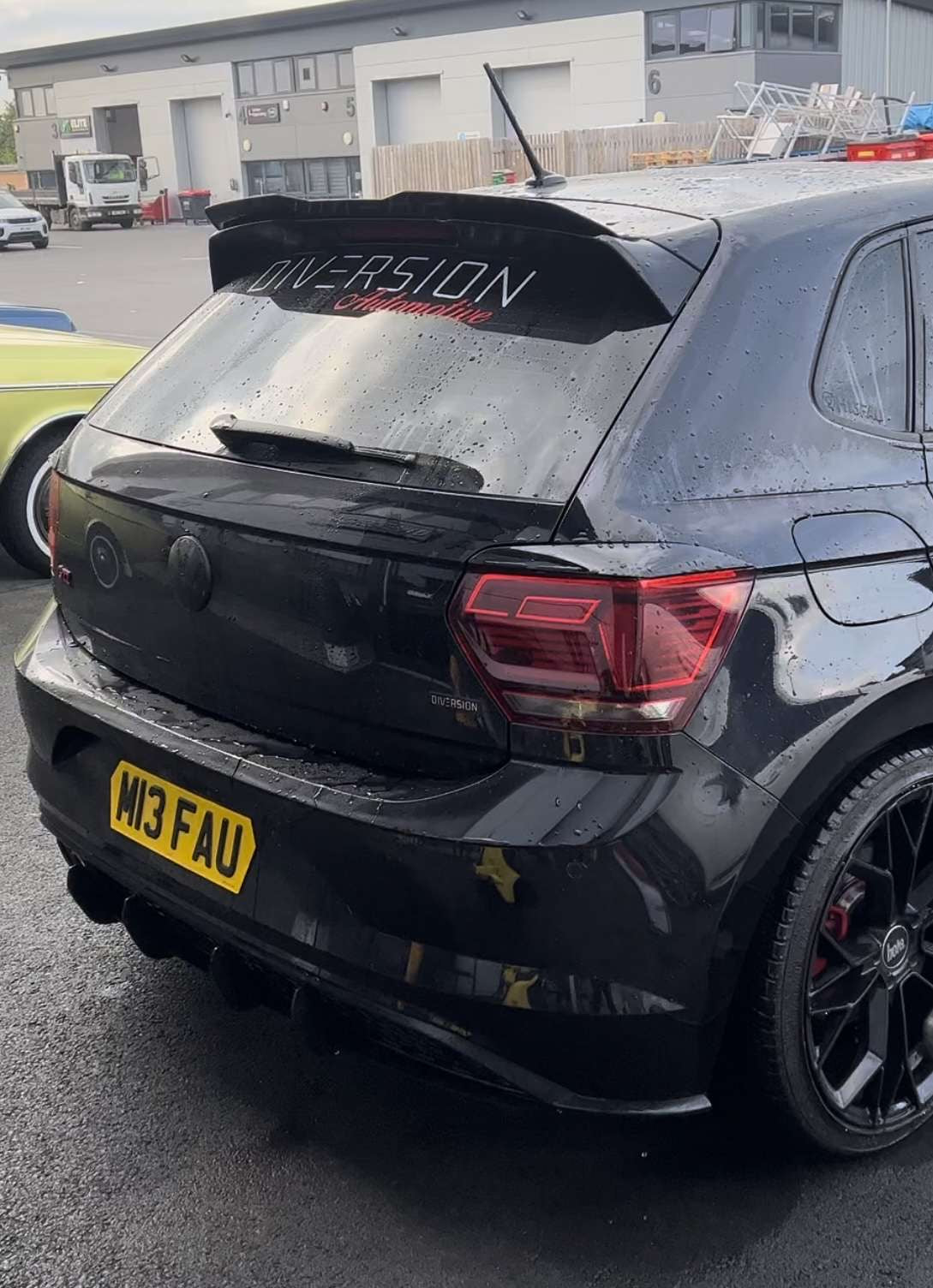 Volkswagen VW Polo MK6 AW GTI / R Line Spoiler Lip