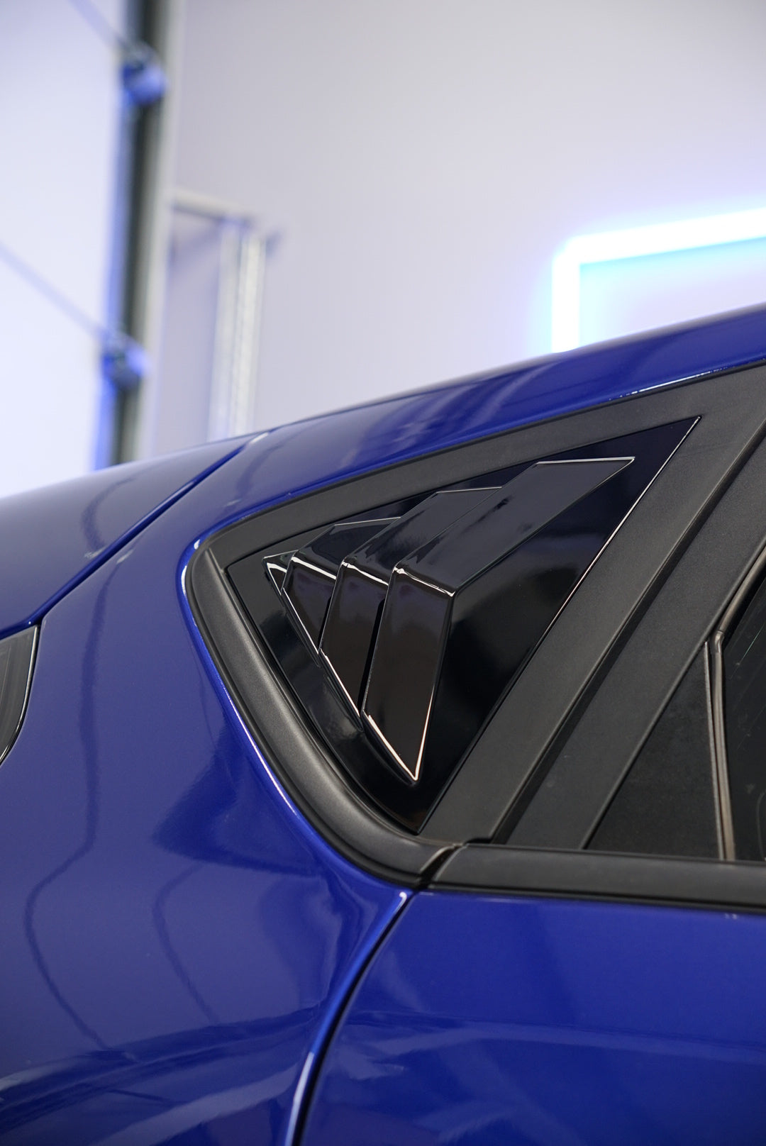 Ford Fiesta MK7 / MK7.5 Rear Window Louvres (5-Door Models) (2008 - 2017)