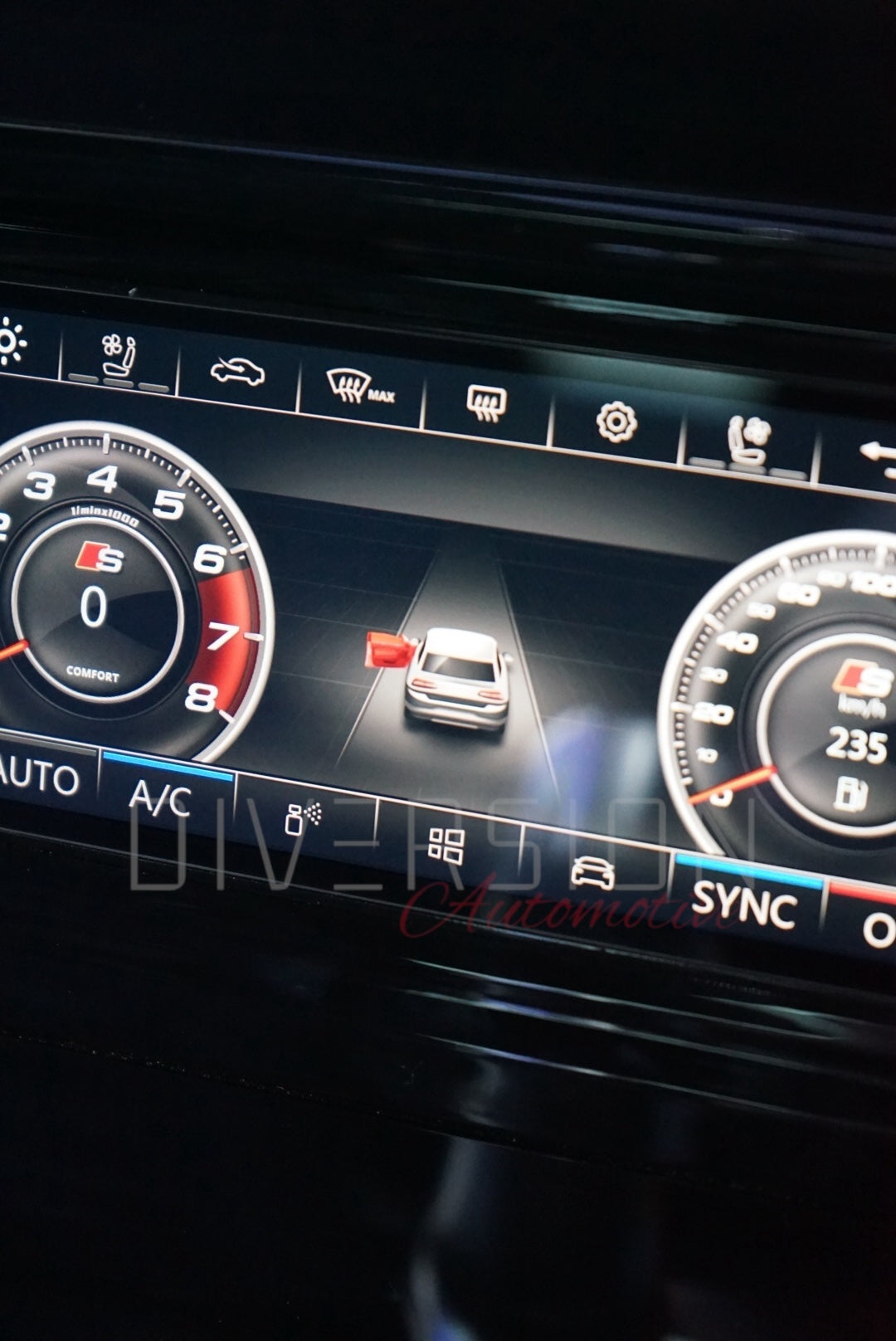 VW Volkswagen Golf MK7 / MK7.5 (2013 - 2020) - 6.9''Touch Screen LCD A/C Climate Control Panel