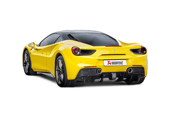 Ferrari 488 GTB / 488 Spider | Akrapovic | Slip-On Line (Titanium)