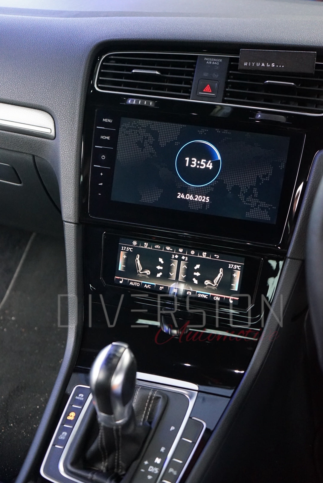 VW Volkswagen Golf MK7 / MK7.5 (2013 - 2020) - 6.9''Touch Screen LCD A/C Climate Control Panel