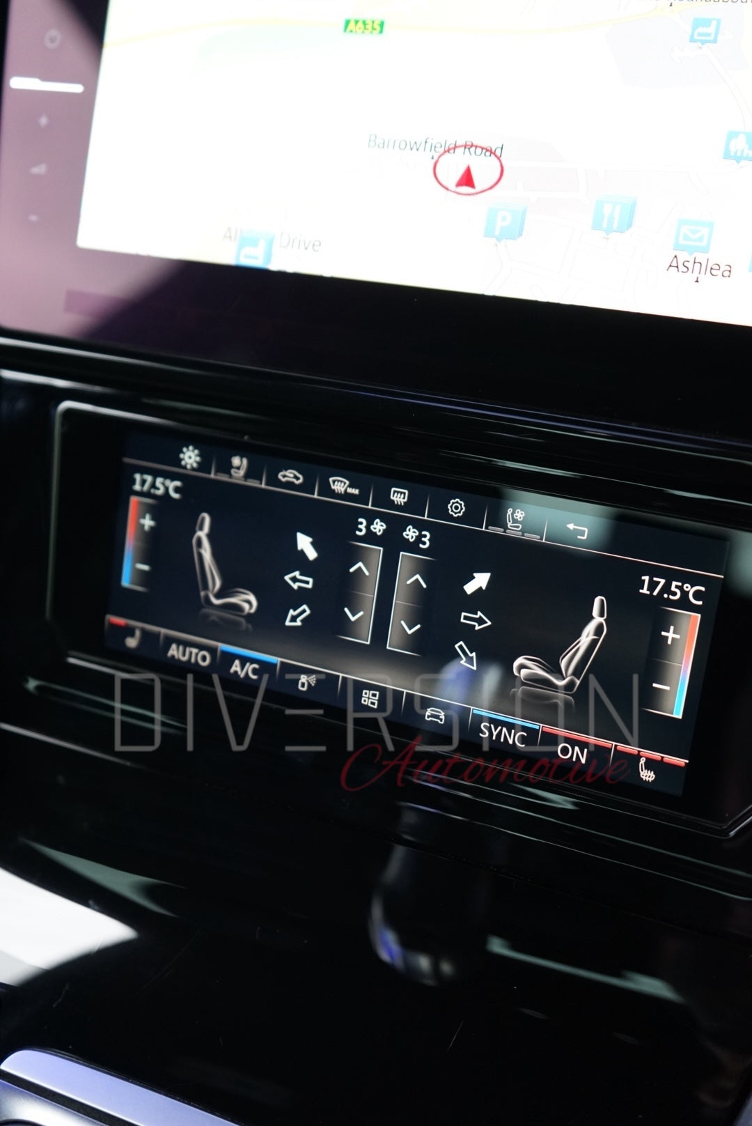 VW Volkswagen Golf MK7 / MK7.5 (2013 - 2020) - 6.9''Touch Screen LCD A/C Climate Control Panel