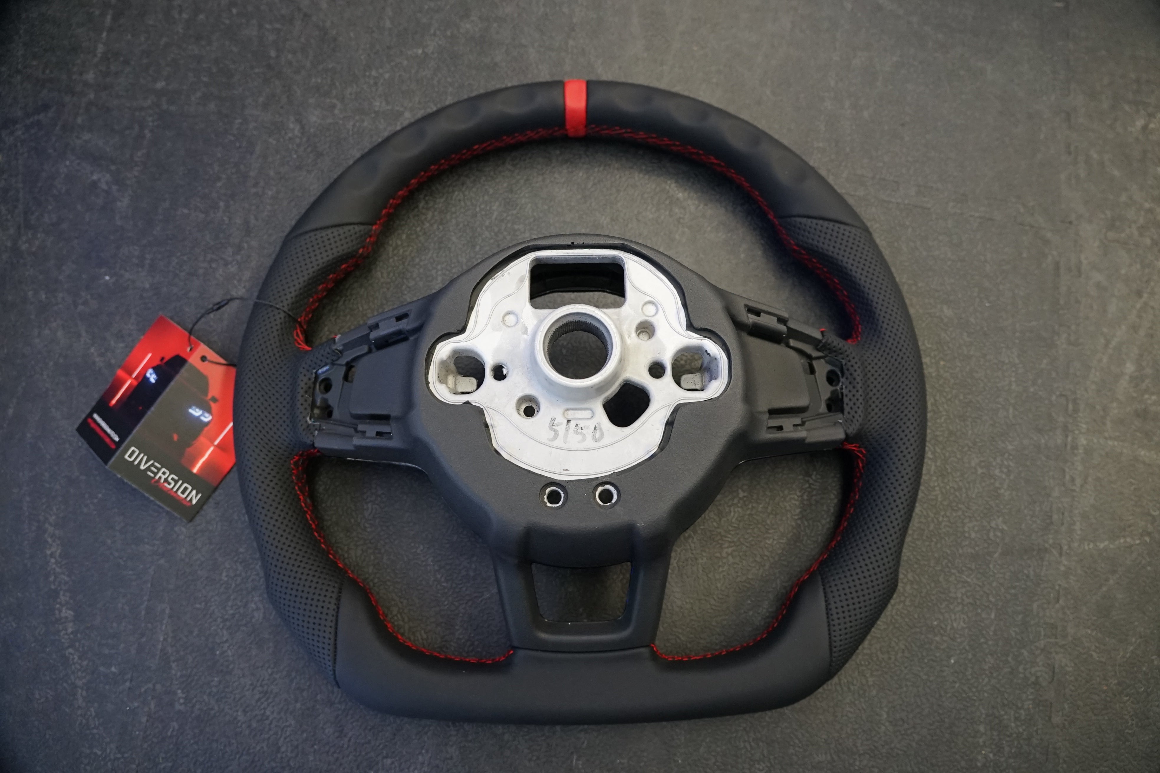 Volkswagen Golf MK7 / MK7.5 Polo MK5 / MK6 Custom Steering Wheel - SWVWGTIR42
