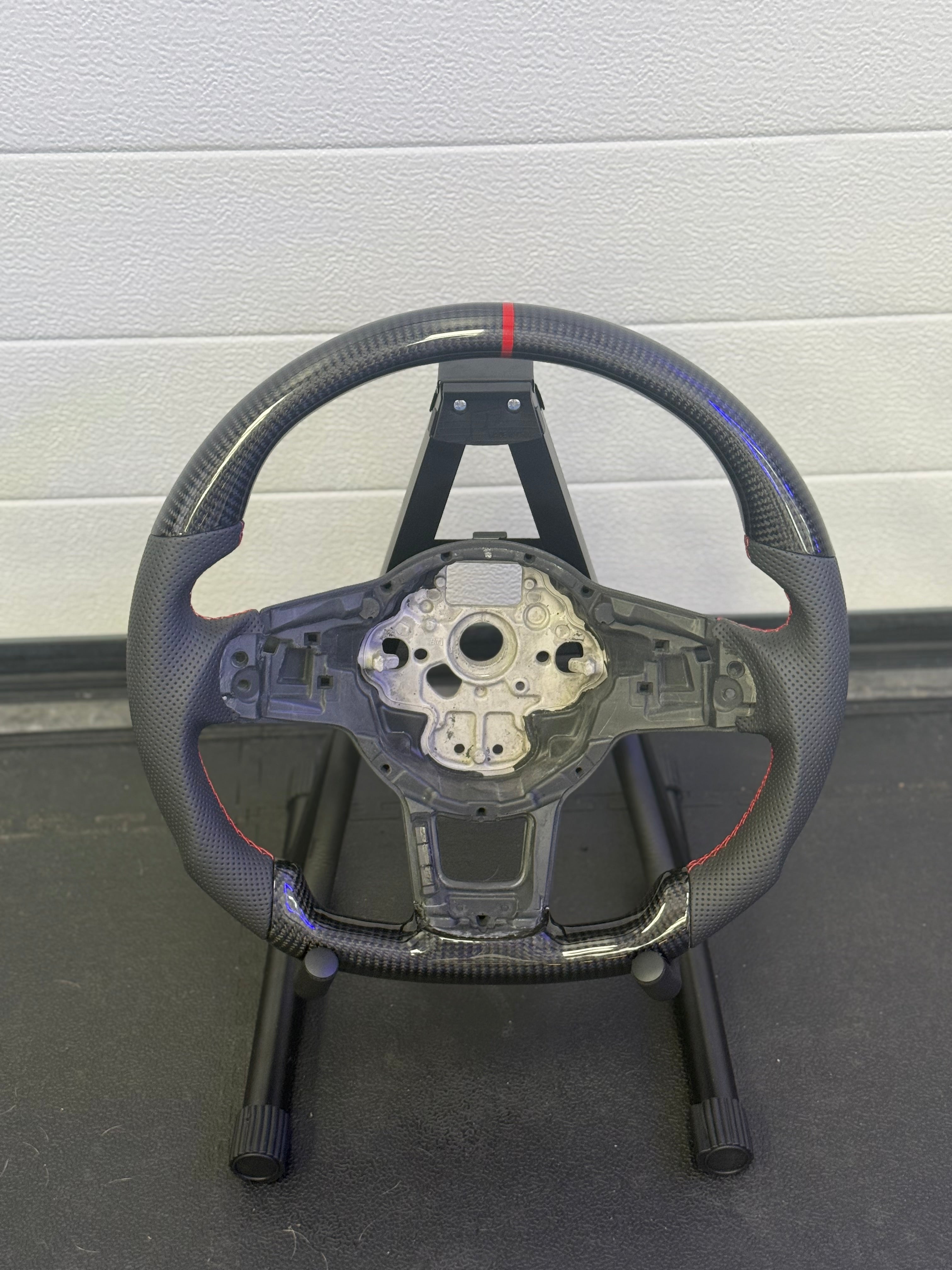 Volkswagen Golf MK7 / MK7.5 Polo MK5 / MK6 Custom Steering Wheel - SWVWGTIR33
