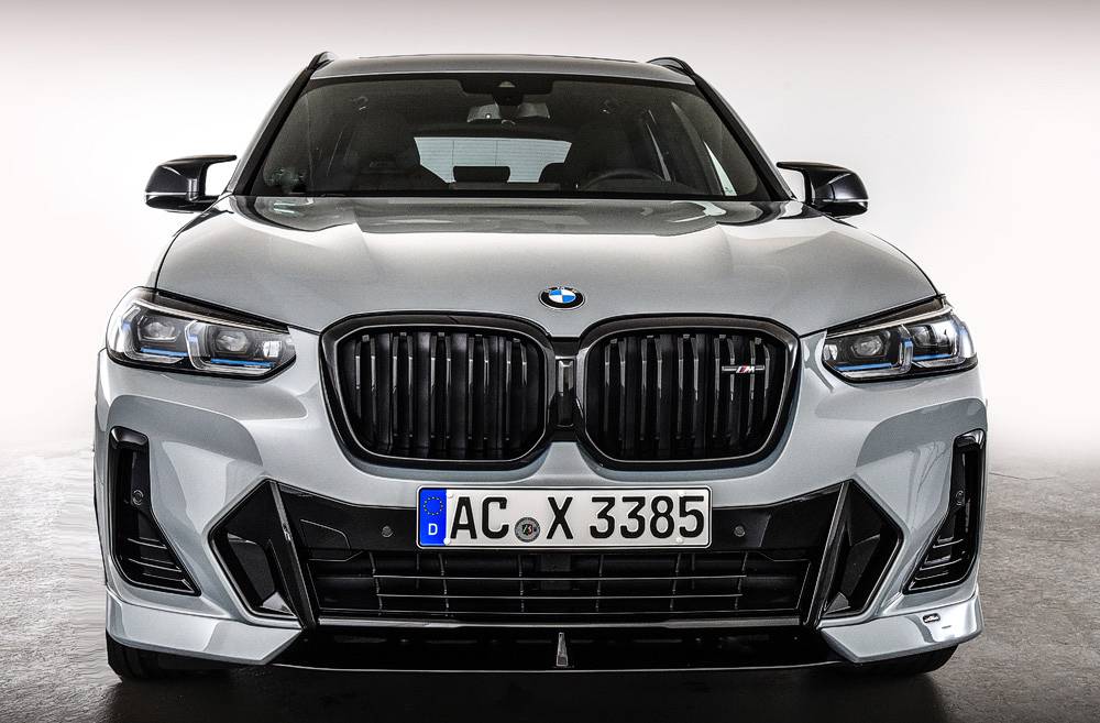 AC Schnitzer front spoiler elements for BMW X4 G02 with M aerodynamic package (5111301320)