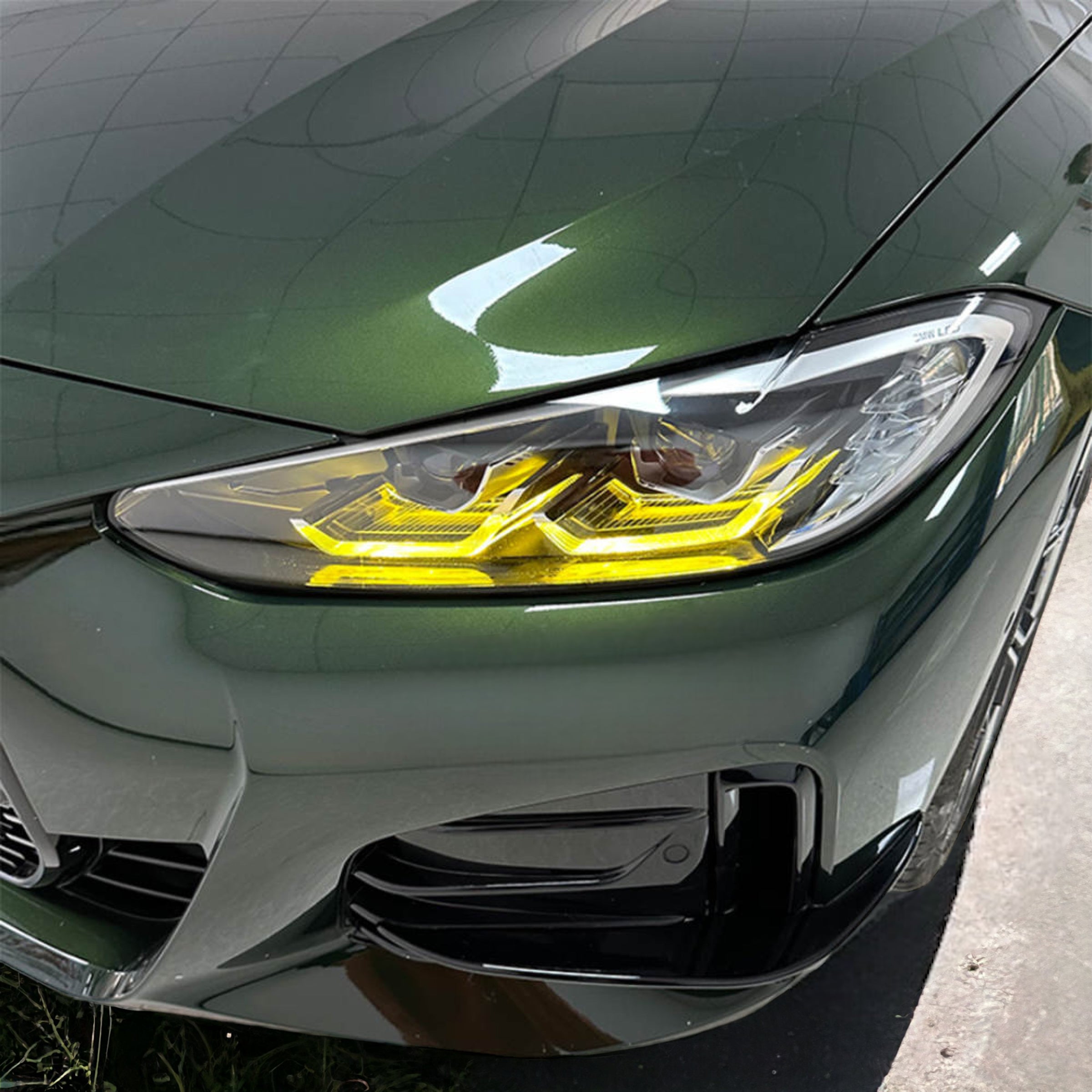 BMW 4 Series / I4 / M4 LED Style Yellow DRL Module Kit ( G Series / 2018+ Models)
