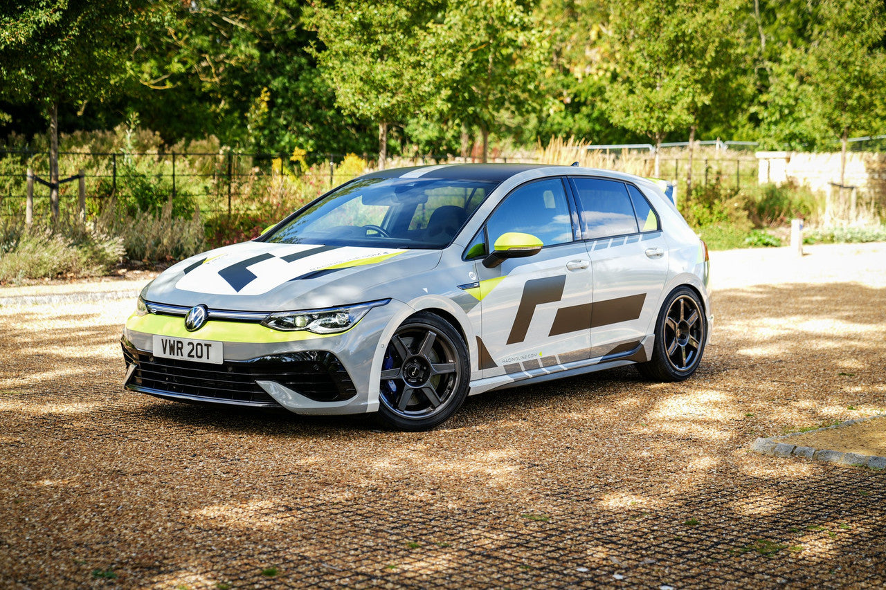 Racingline R-06 8.5J x 18inch Alloy Wheel Set - Gloss Gunmetal Grey