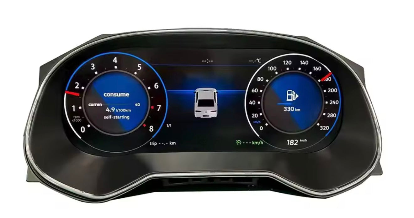 SEAT Leon MK3 (2013-2019) 9" Digital Instrument Cluster – LCD Upgrade