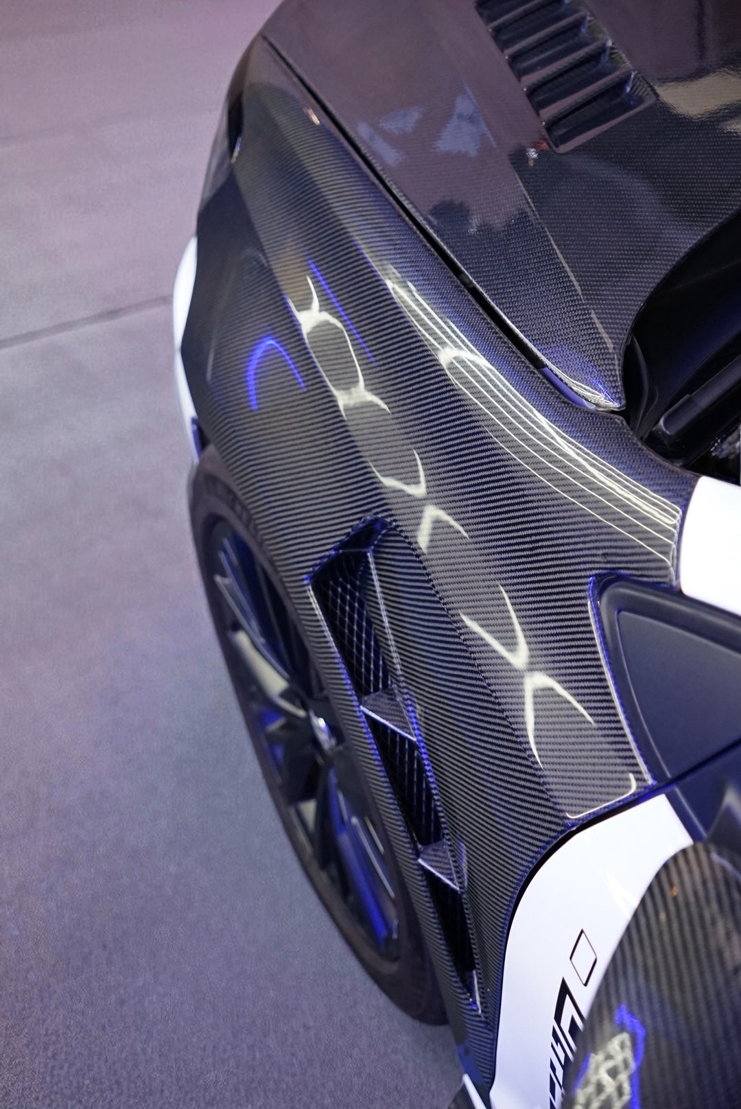 Volkswagen Polo MK5 6R / 6C Carbon Fibre Vented Flared Wings / Fenders (Pair) 2009 - 2017 *NEW*