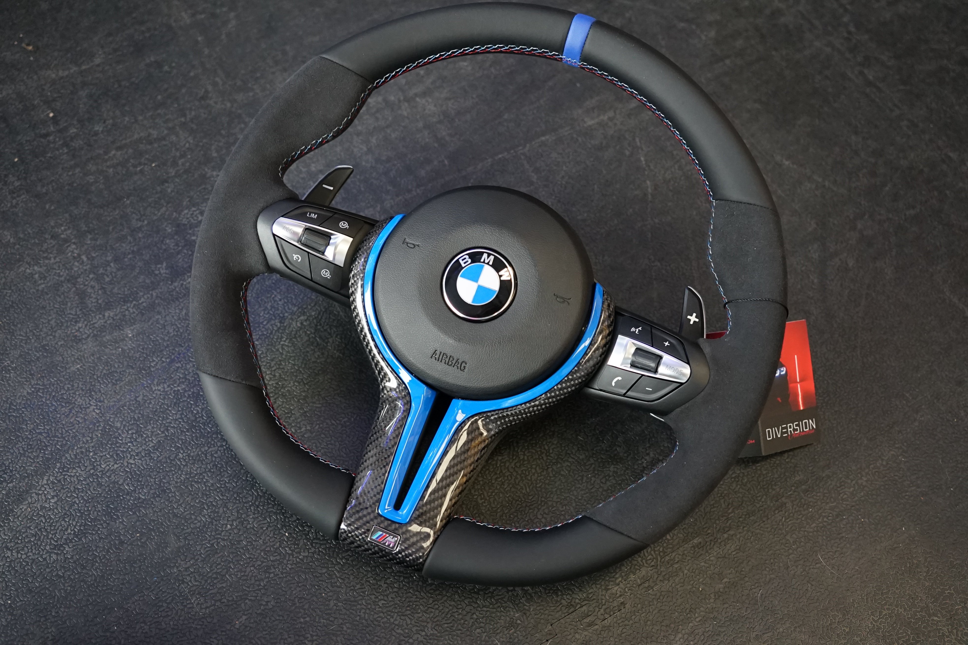 BMW Custom Steering Wheel for 1, 2, 3 & 4 + F Series (F20, F22, F30, F32, F40 + F Models) (IN STOCK - SWBMWF24)