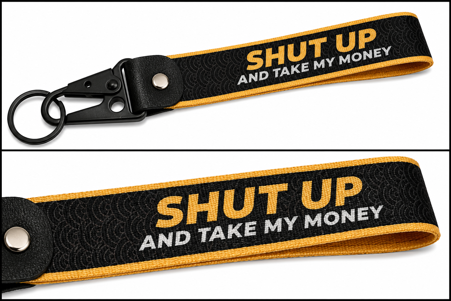 Car Premium Wrist Strap Key Chain Accessory (Various Styles)