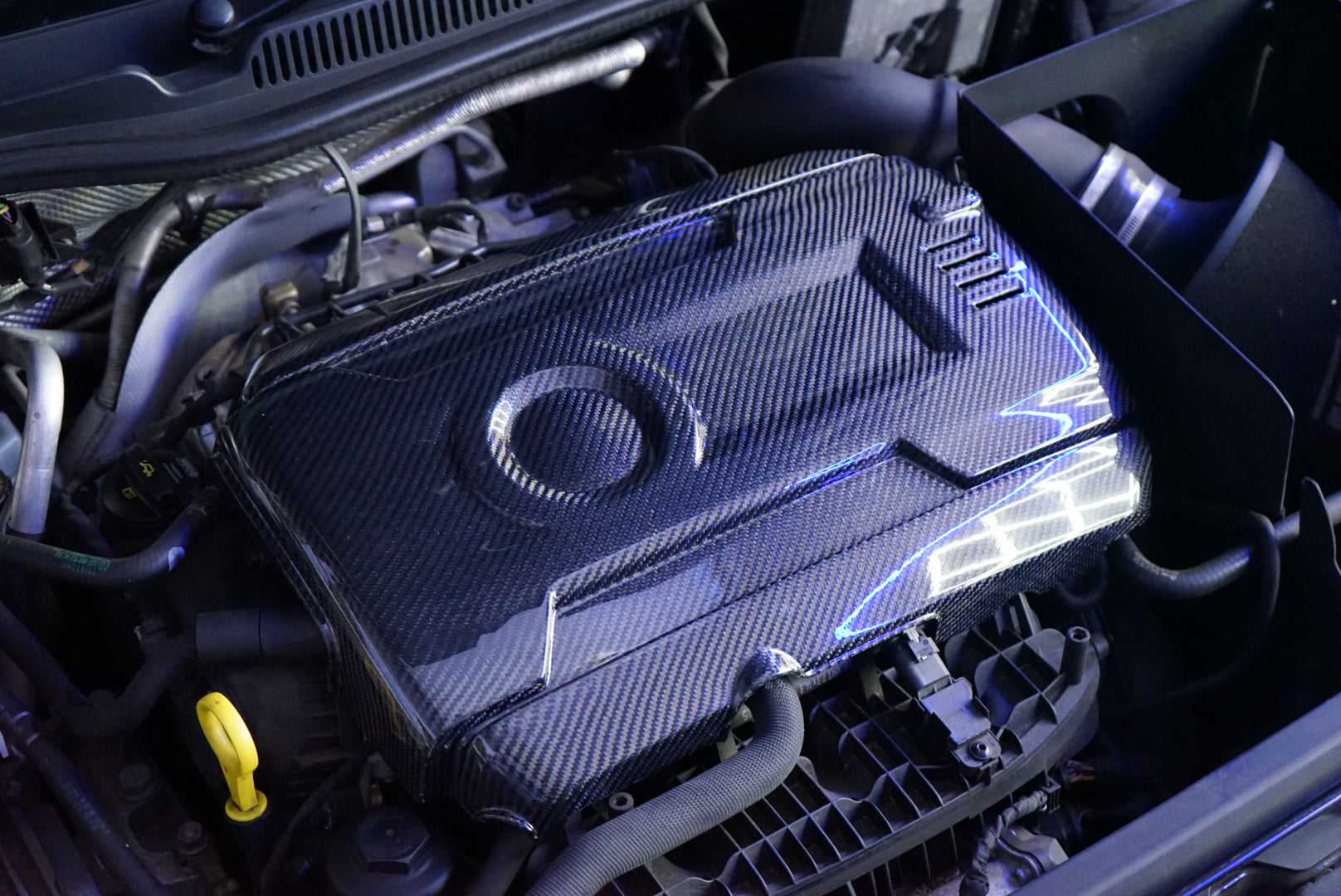 Volkswagen Polo MK5 6C GTI 1.8T Carbon Fibre Engine Cover (2014 - 2017)