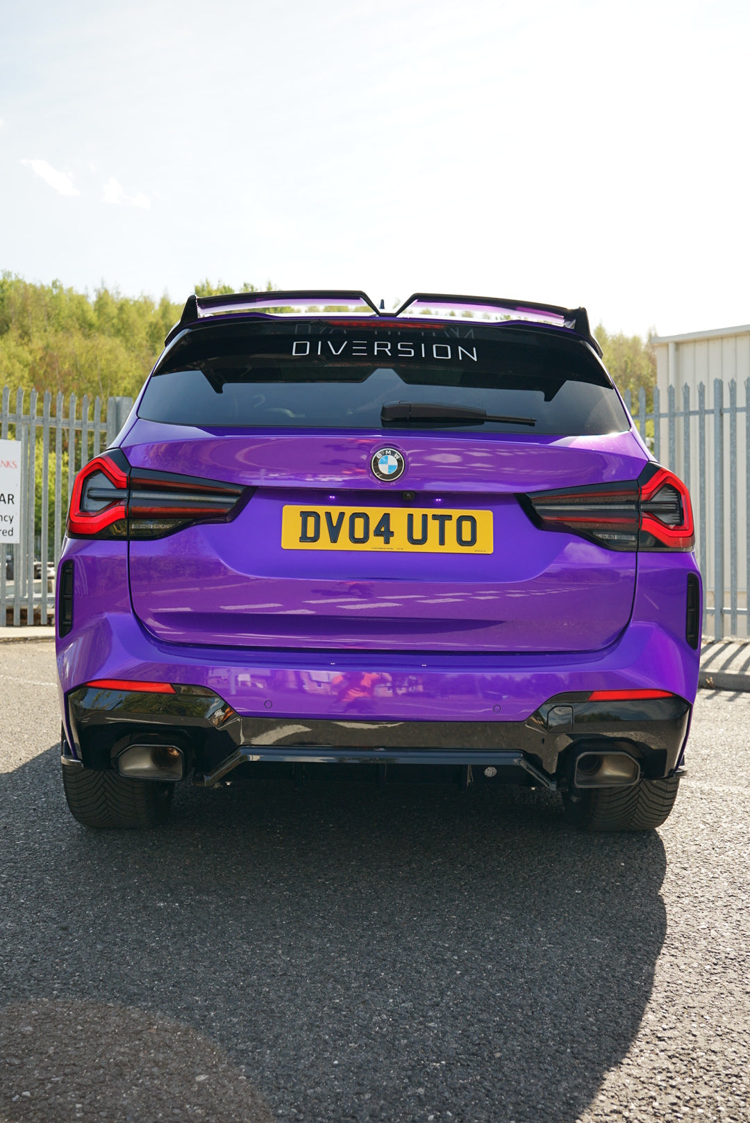 BMW X3 G01 Gloss Black OE Style Roof Spoiler (2018+ Models) DIVERSION