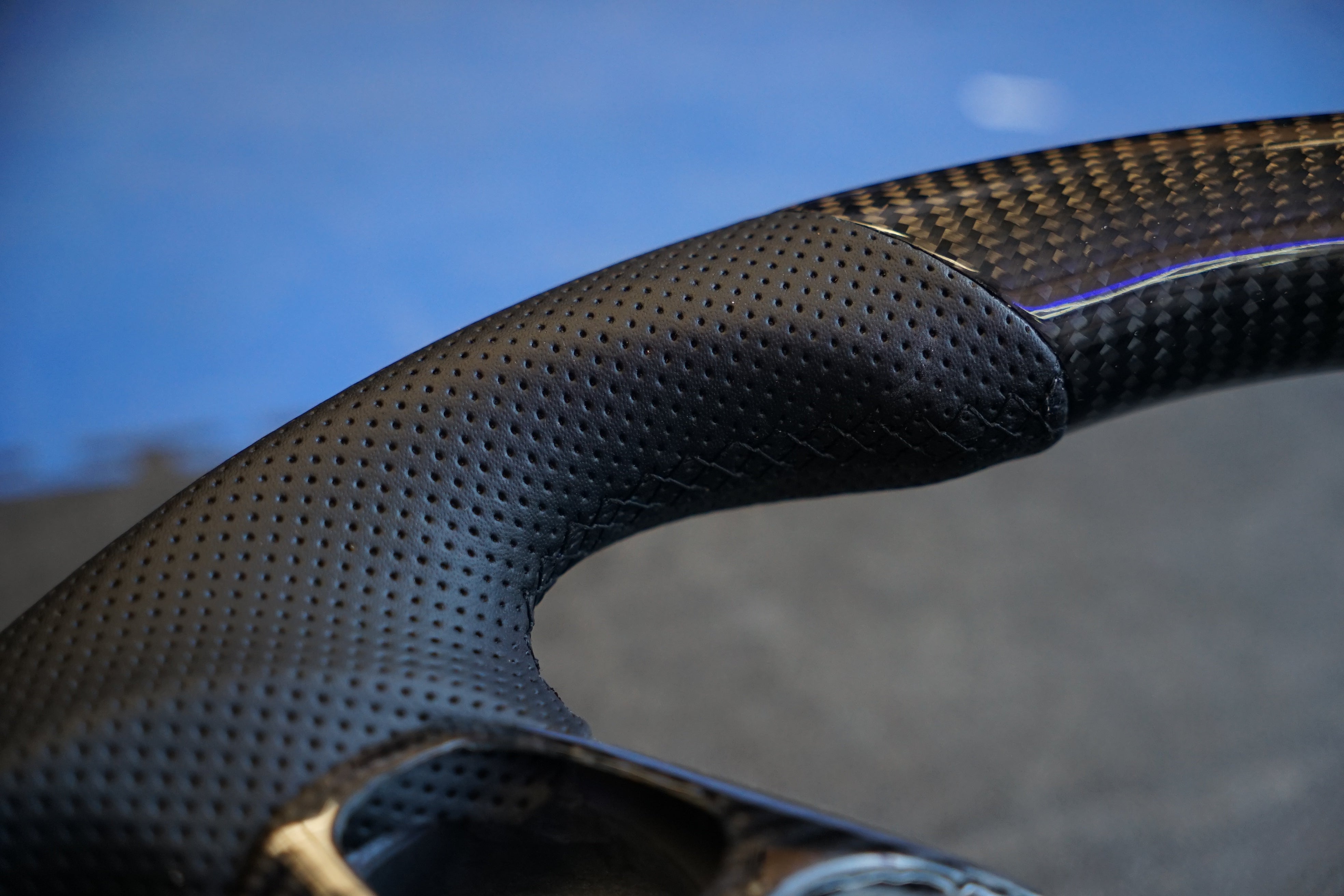 Ford Fiesta MK7 / MK7.5 Carbon Fibre Steering Wheel - SWFIESTA21