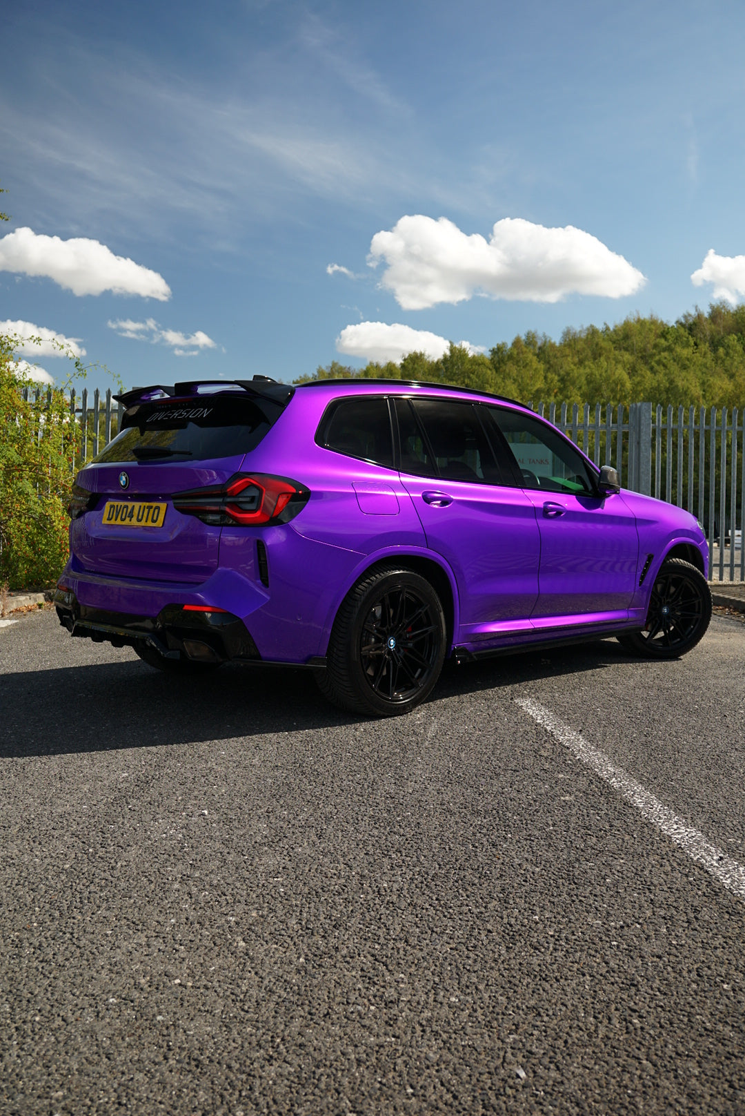 BMW X3 G01 Gloss Black OE Style Roof Spoiler (2018+ Models) DIVERSION