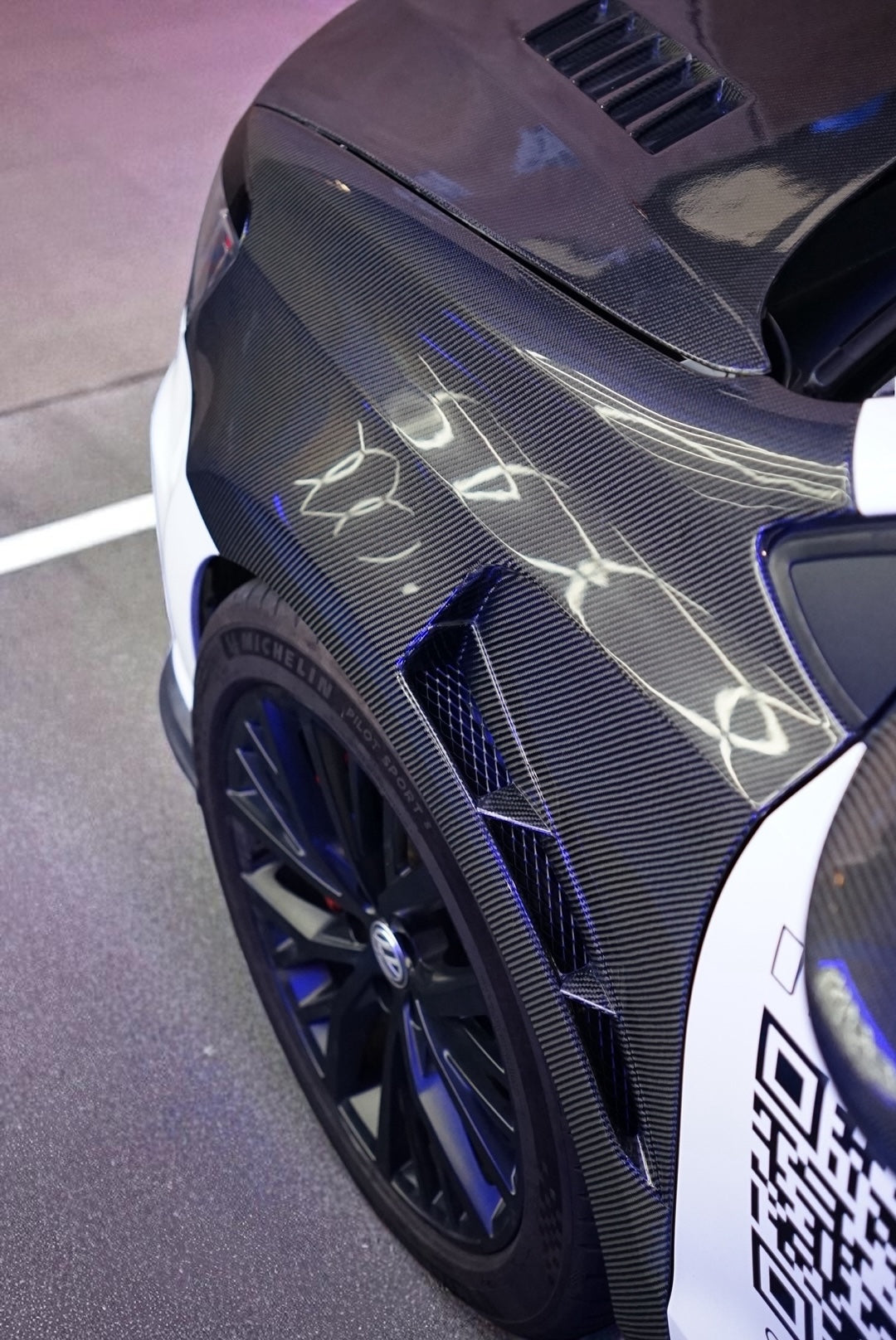 Volkswagen Polo MK5 6R / 6C Carbon Fibre Vented Wings / Fenders (Pair) 2009 - 2017 *NEW*