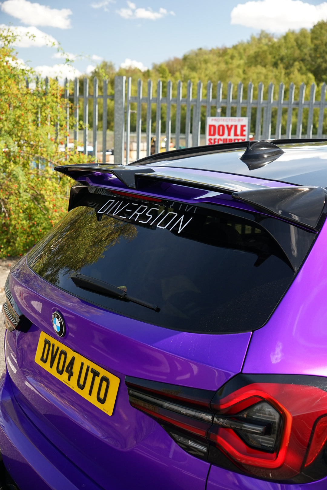 BMW X3 G01 Gloss Black OE Style Roof Spoiler (2018+ Models) DIVERSION