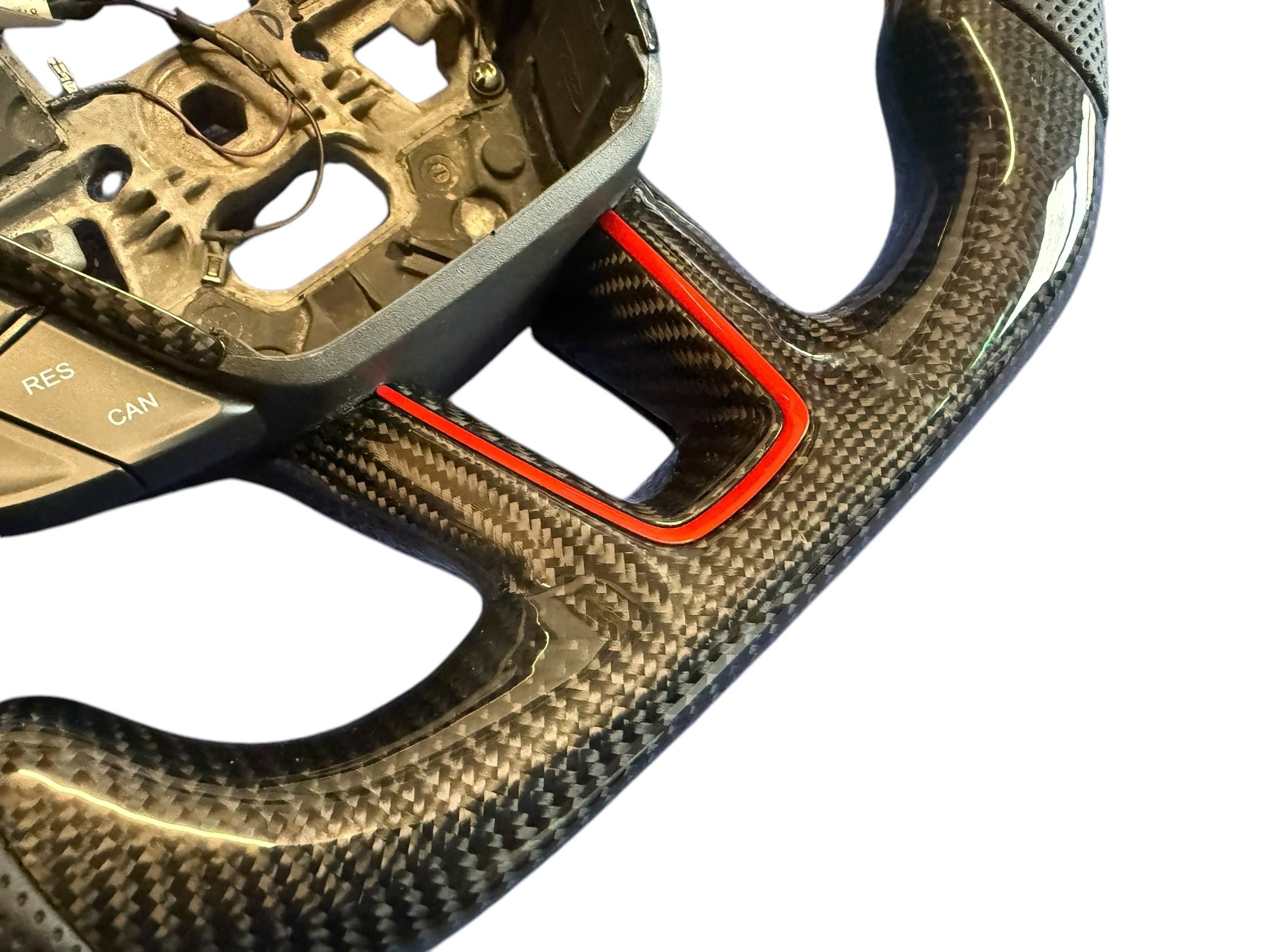 Ford Focus MK3.5 Carbon Fibre Steering Wheel - SWFOCMKIII2