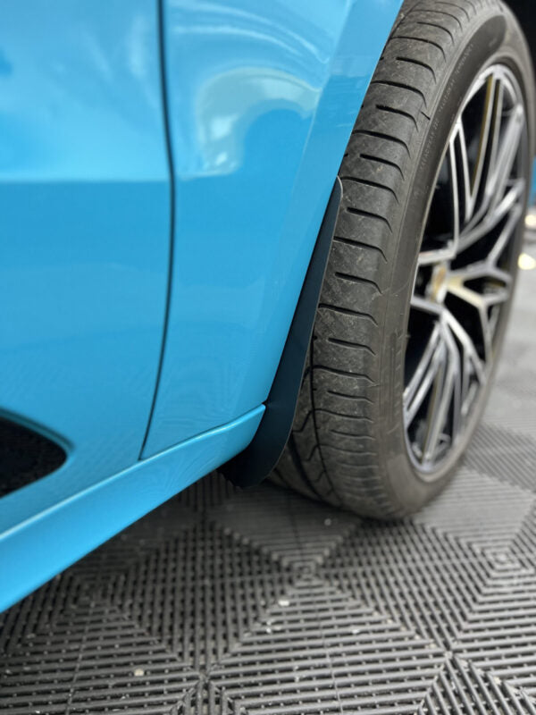 Porsche Arch Guards/Mudflaps FRONT 911/Macan/Taycan - Carbon Fibre