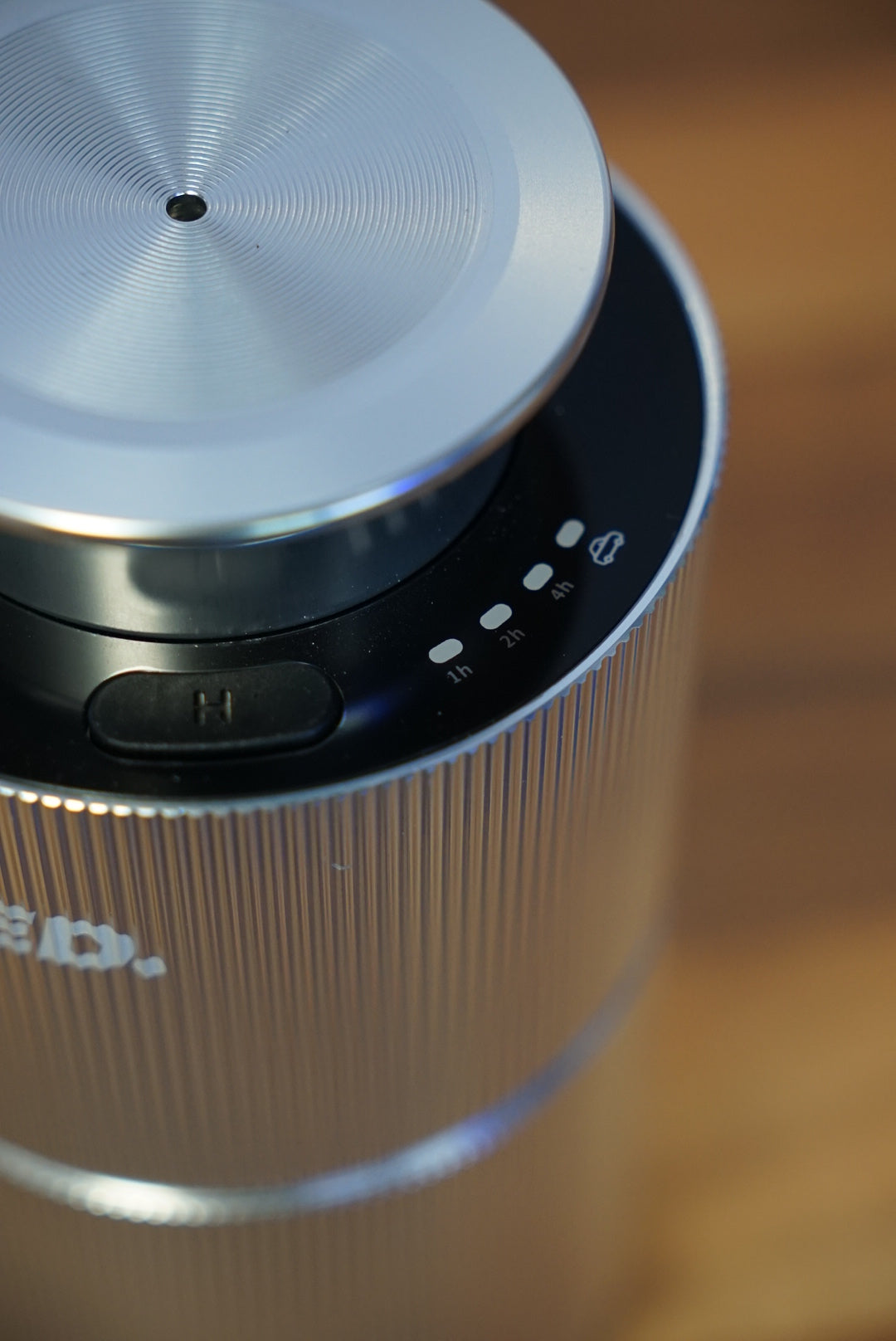 PRO1 In-Car / Home Mini Luxury Electronic Rechargeable Essential Oils Diffuser By AIRED. (SILVER)