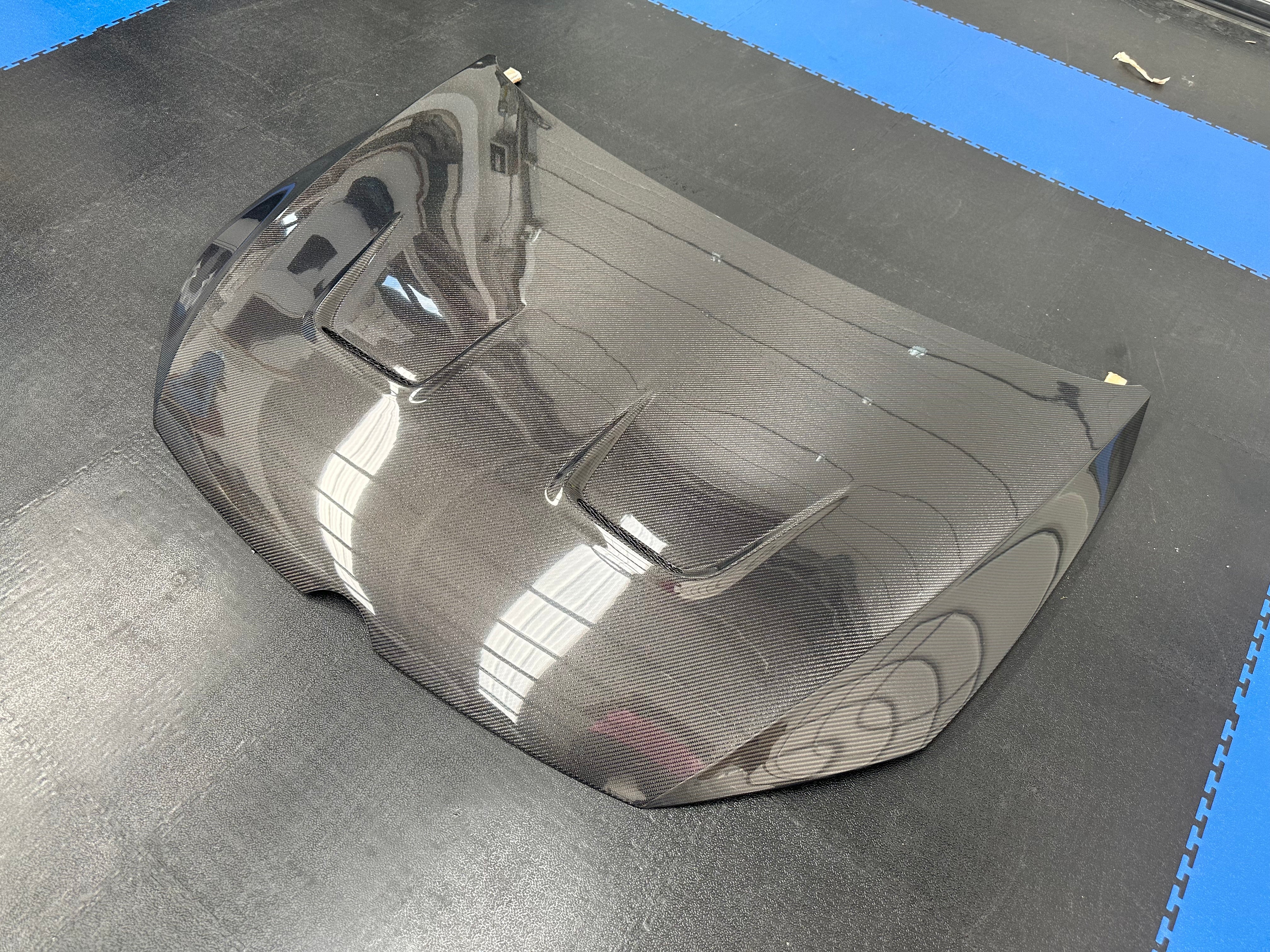 Volkswagen Golf MK7 / MK7.5 RR Style Carbon Fibre Vented Bonnet (Replacement) 2013 - 2021 / DAS