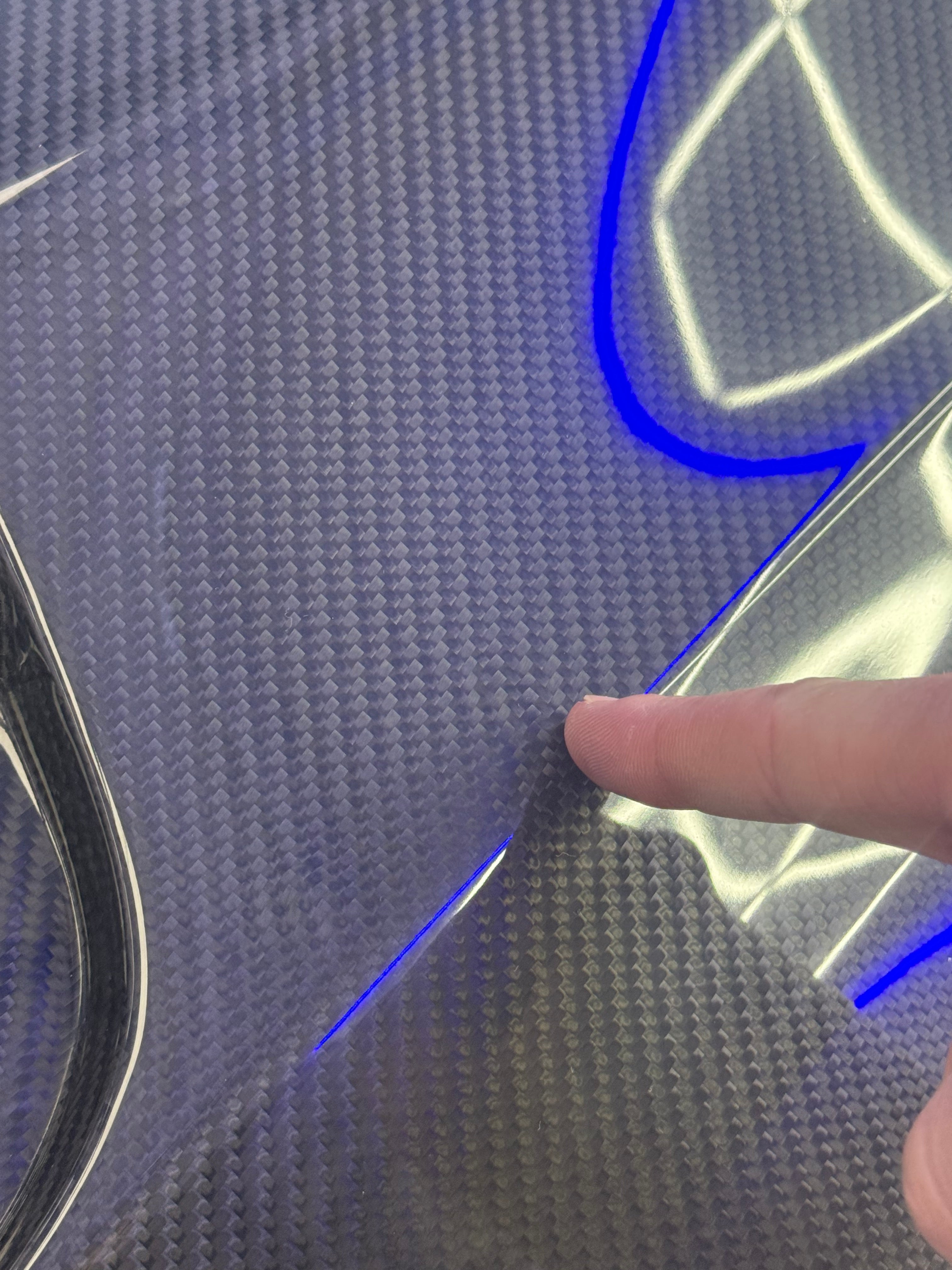 **CLEARANCE** GRADE 4 -2001**Volkswagen Polo MK5 6R / 6C Carbon Fibre Vented Wings / Fenders (Pair) 2009 - 2017