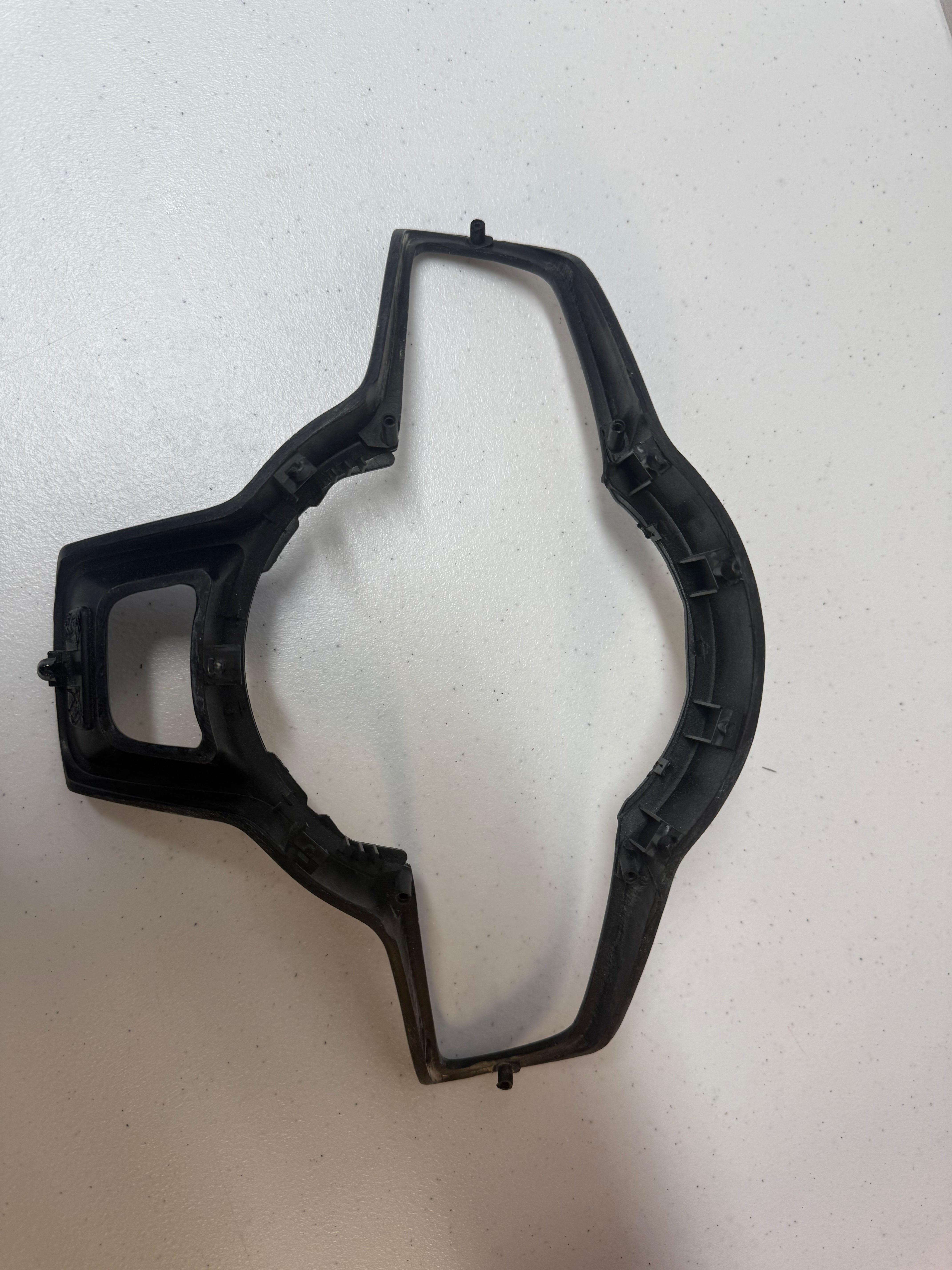 **CLEARANCE**-Volkswagen Golf / Polo Button Trim (GTI / R / GTD / GTE) Custom Carbon Surround