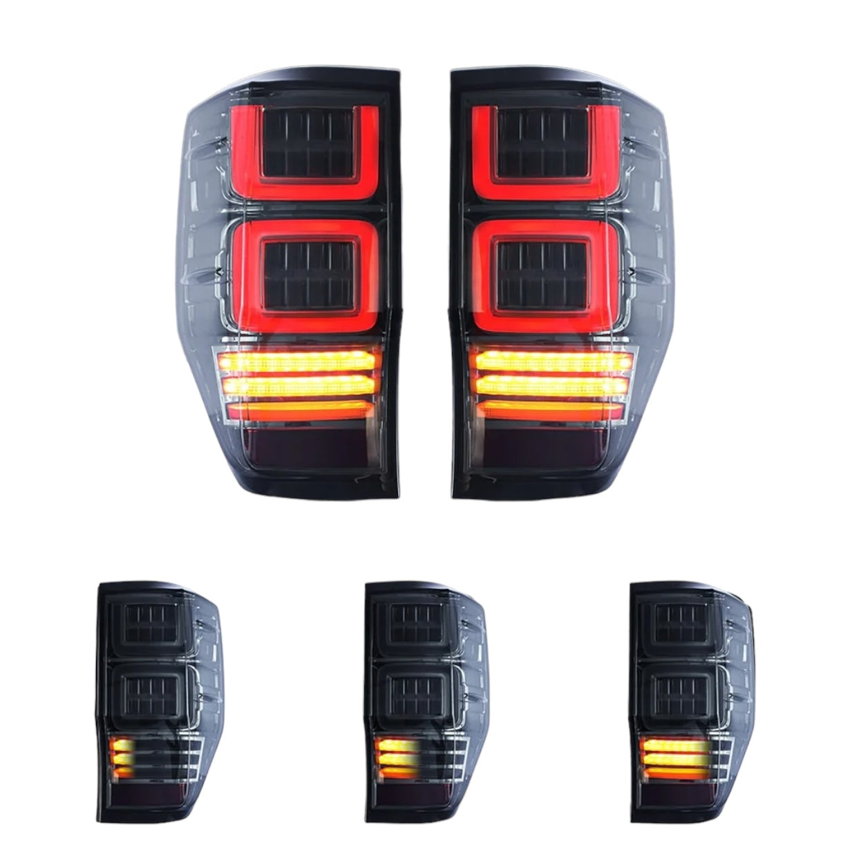 Ford Ranger LED Rear Tail Lights V1 (2015 - 2023 Models)