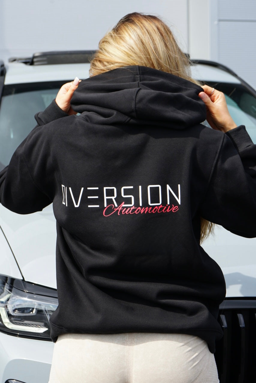 ‘DIVERSION' Automotive Official Logo Branded Soft Lined Hoodie (UNISEX)