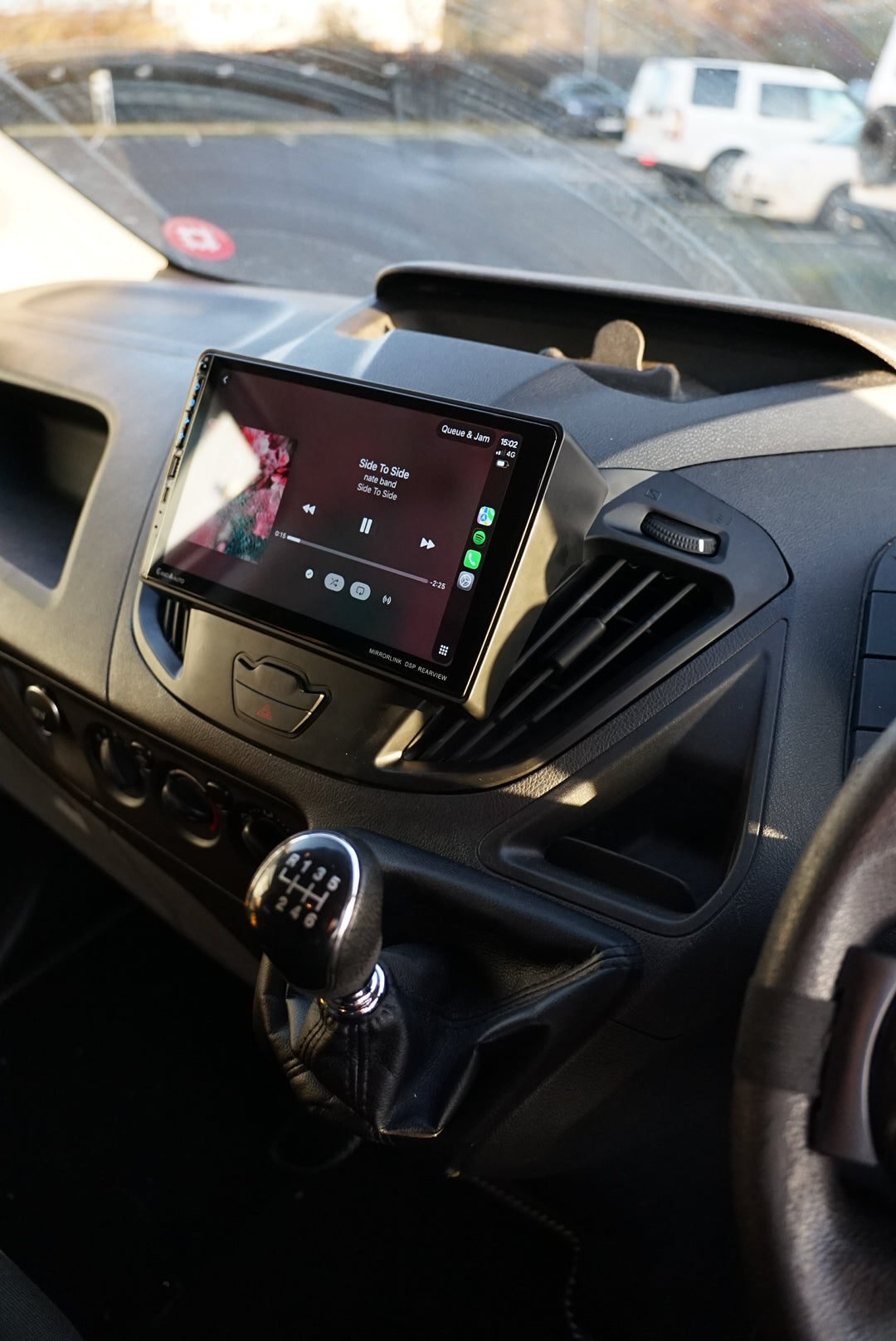 Ford Transit Custom (2012-2021) 9" Android 13 Car Carplay / Android Auto Display - 1 YEAR WARRANTY