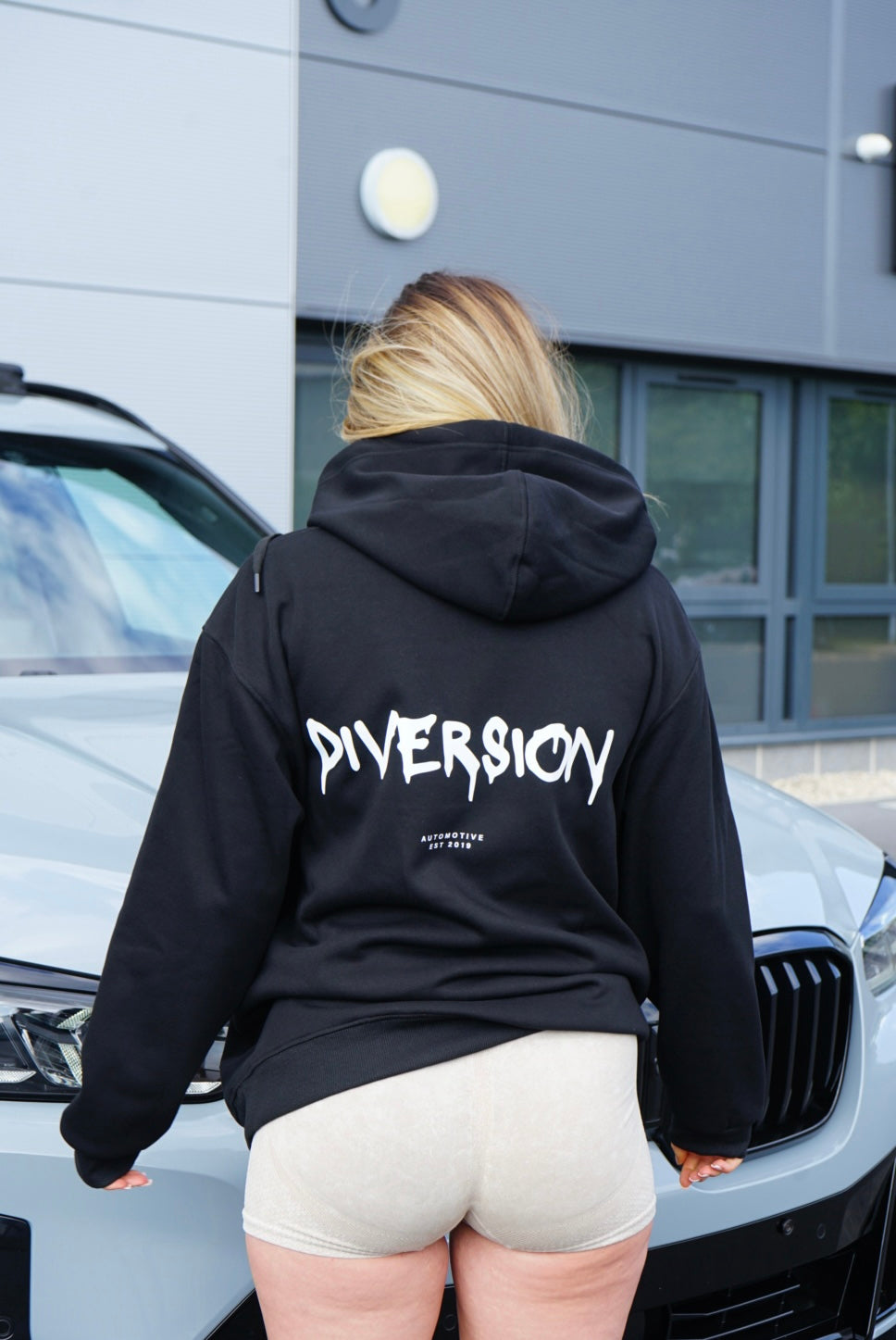 ‘DIVERSION' Dripping Branded Soft Lined Hoodie (UNISEX)