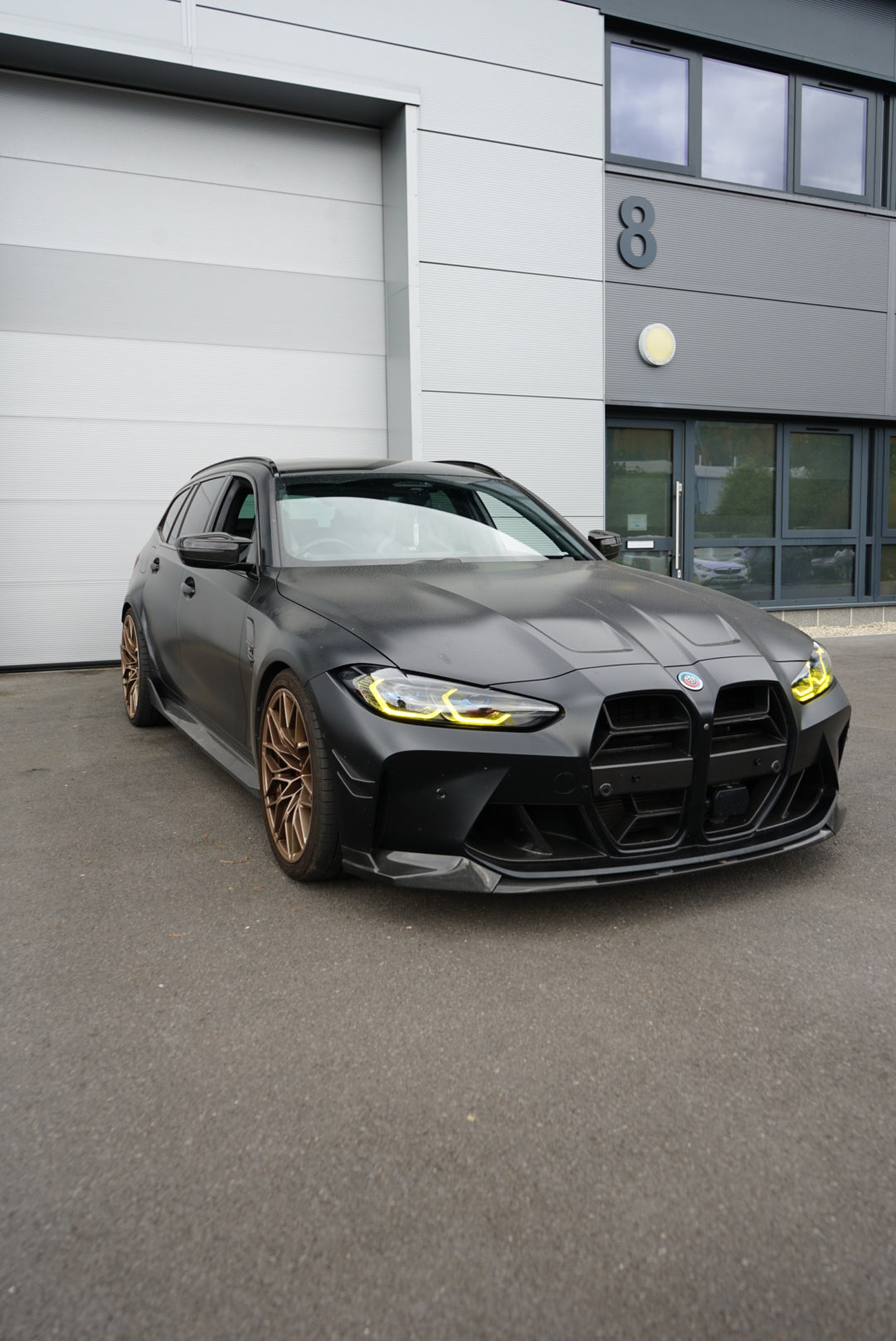 BMW 4 Series / I4 / M4 G80 G82 Laser Style Yellow DRL Module Kit (2019+ Models)