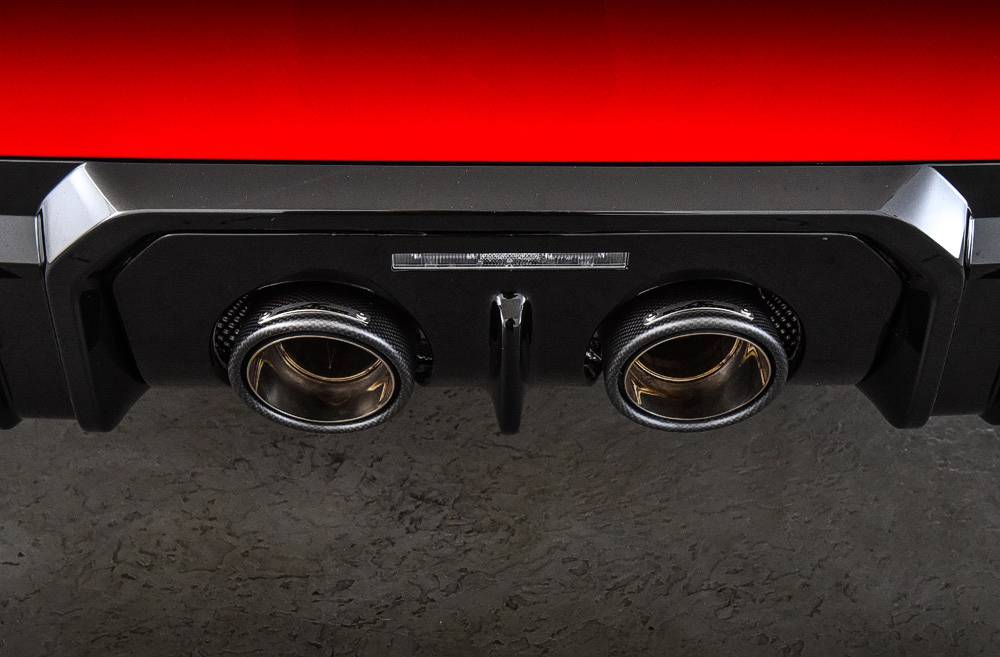 AC Schnitzer Painting Upgrade for Diffuser insert supplied with exhausts for Mini F66 (91335112266311)