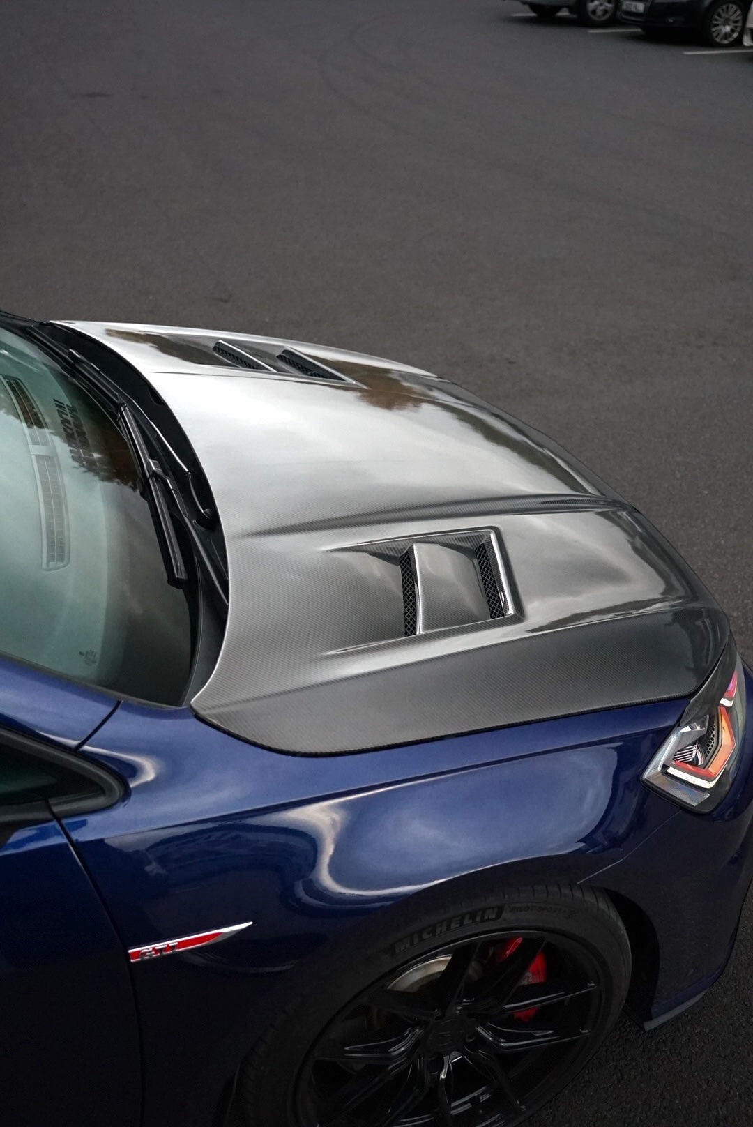 Volkswagen Golf MK7 / MK7.5 TR Style Carbon Fibre Vented Bonnet (Replacement) 2013 - 2021 / DAS