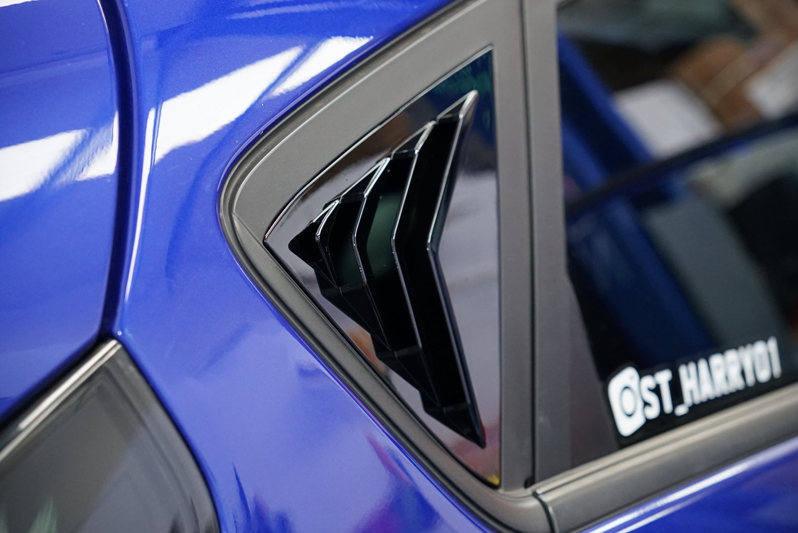 Ford Fiesta MK7 / MK7.5 Rear Window Louvres (5-Door Models) (2008 - 2017)