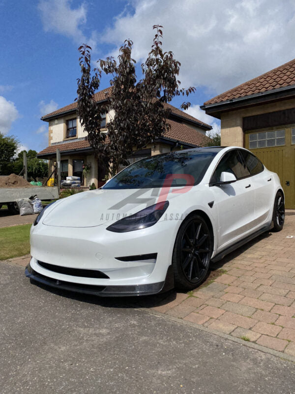 Tesla Model 3 PFL Carbon Fibre Front Splitter