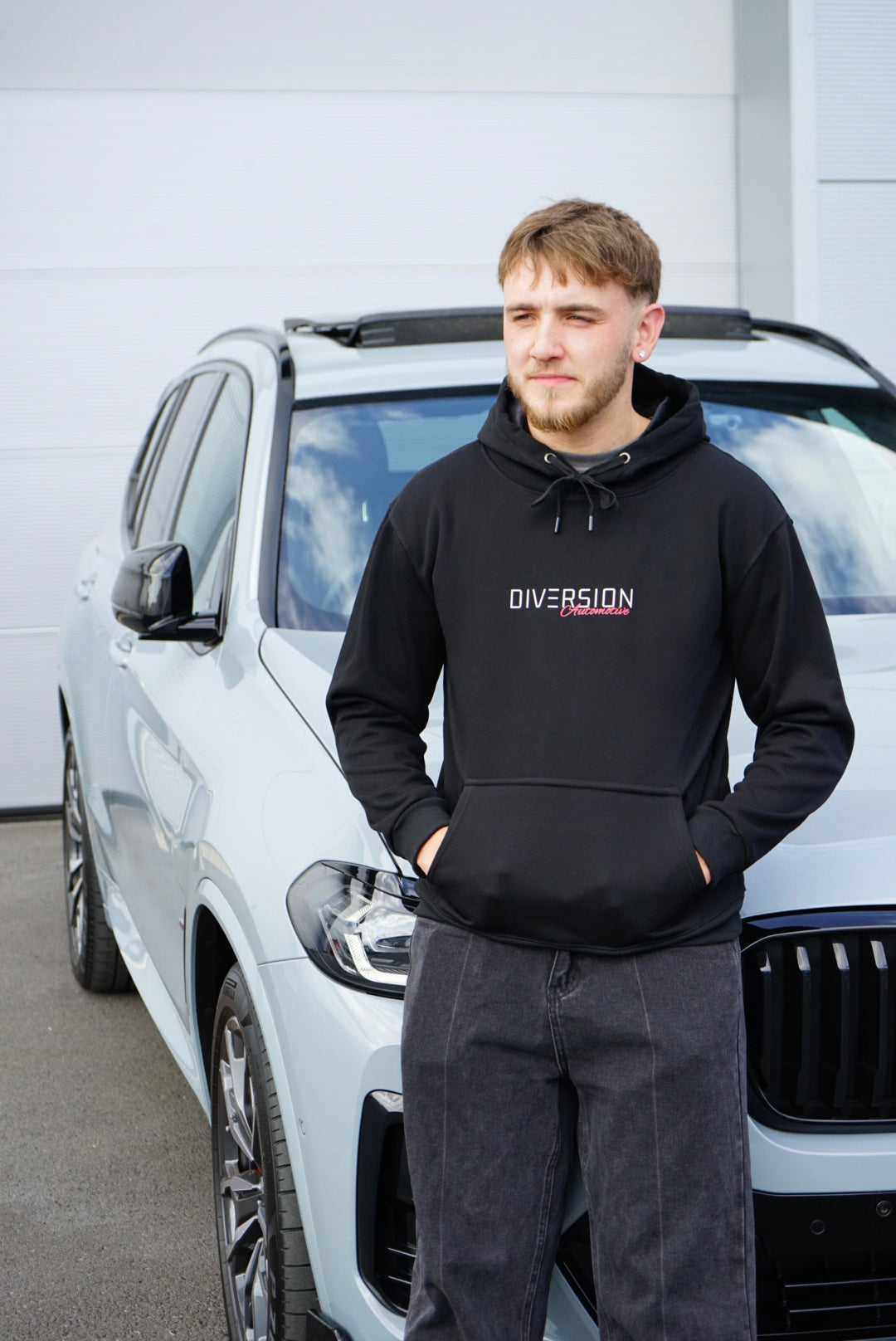 ‘DIVERSION' Automotive Official Logo Branded Soft Lined Hoodie (UNISEX)