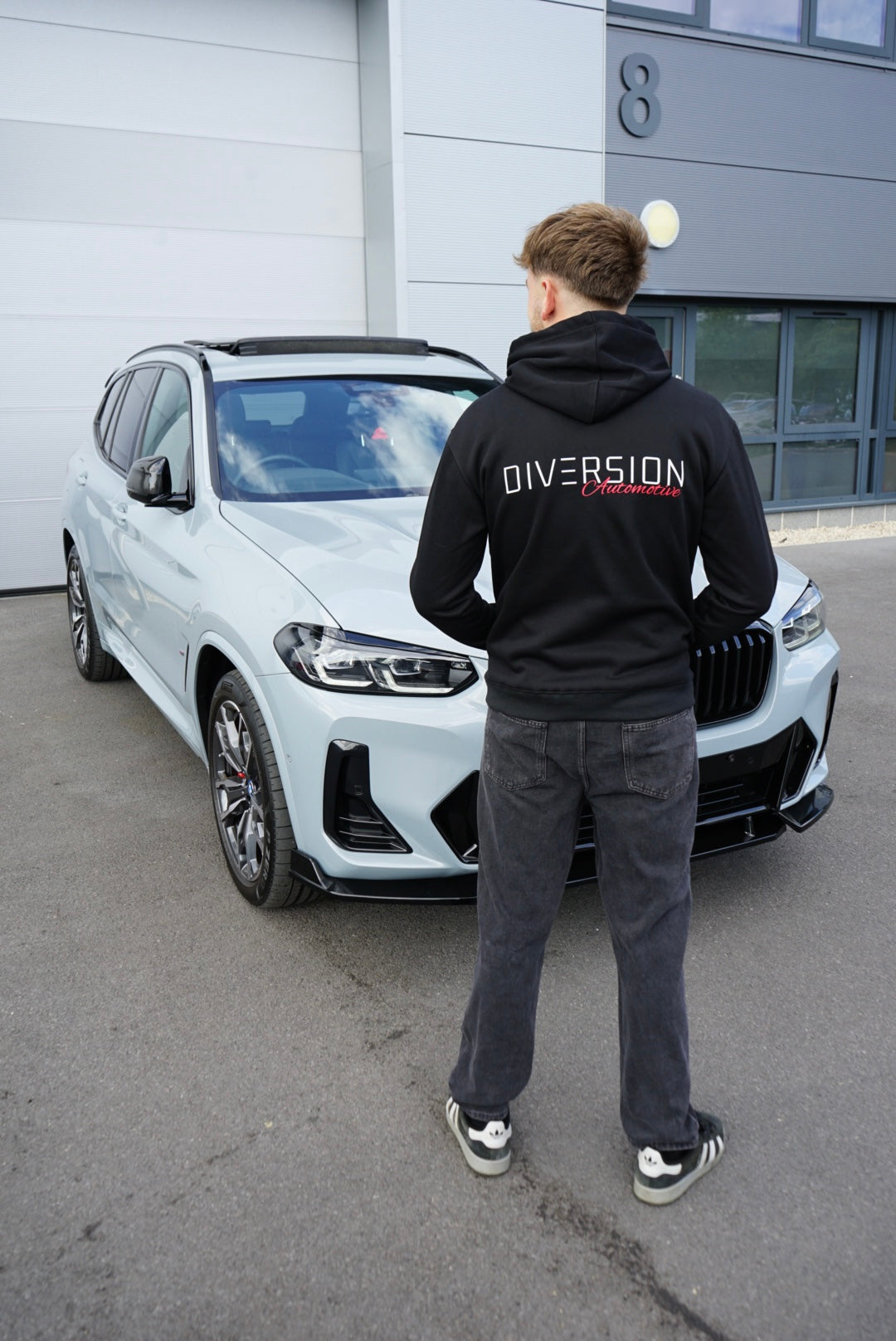 ‘DIVERSION' Automotive Official Logo Branded Soft Lined Hoodie (UNISEX)