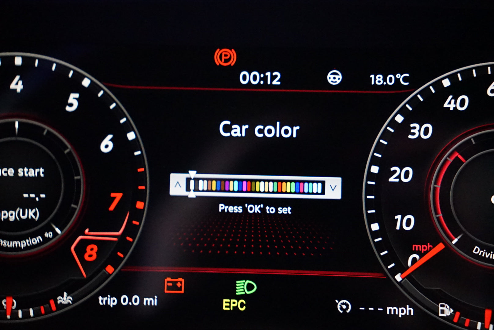 Volkswagen Polo MK5 (2009-2017) 9" Digital Instrument Cluster – LCD Upgrade