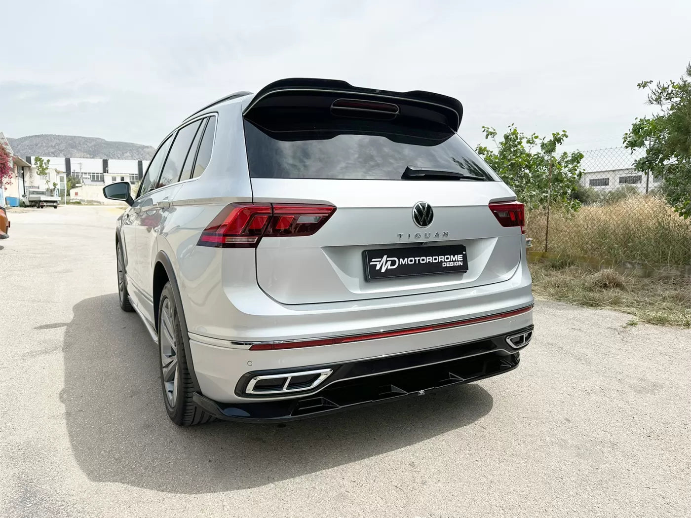 Spoiler Cap Volkswagen Tiguan R / R-Line Mk2 Facelift (2020-2024)