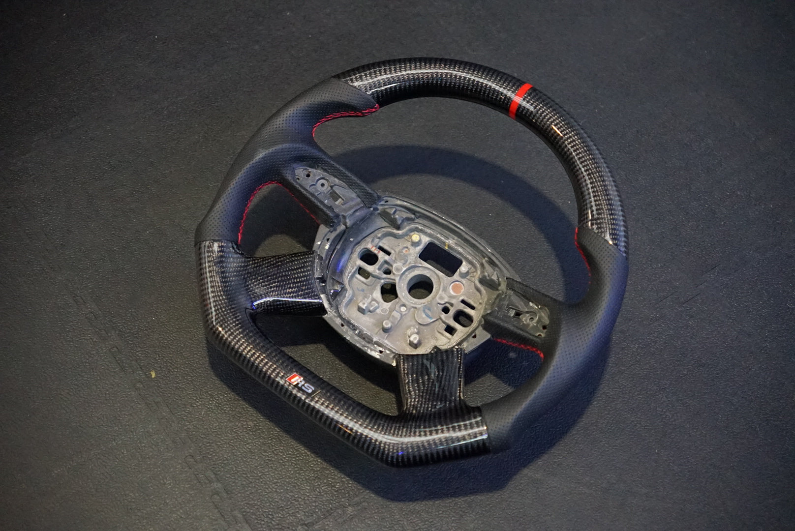 Audi A6 S6 RS6 C6 Carbon Fibre Steering Wheel 2004 - 2011 (IN STOCK / SWAUDIC6.1)