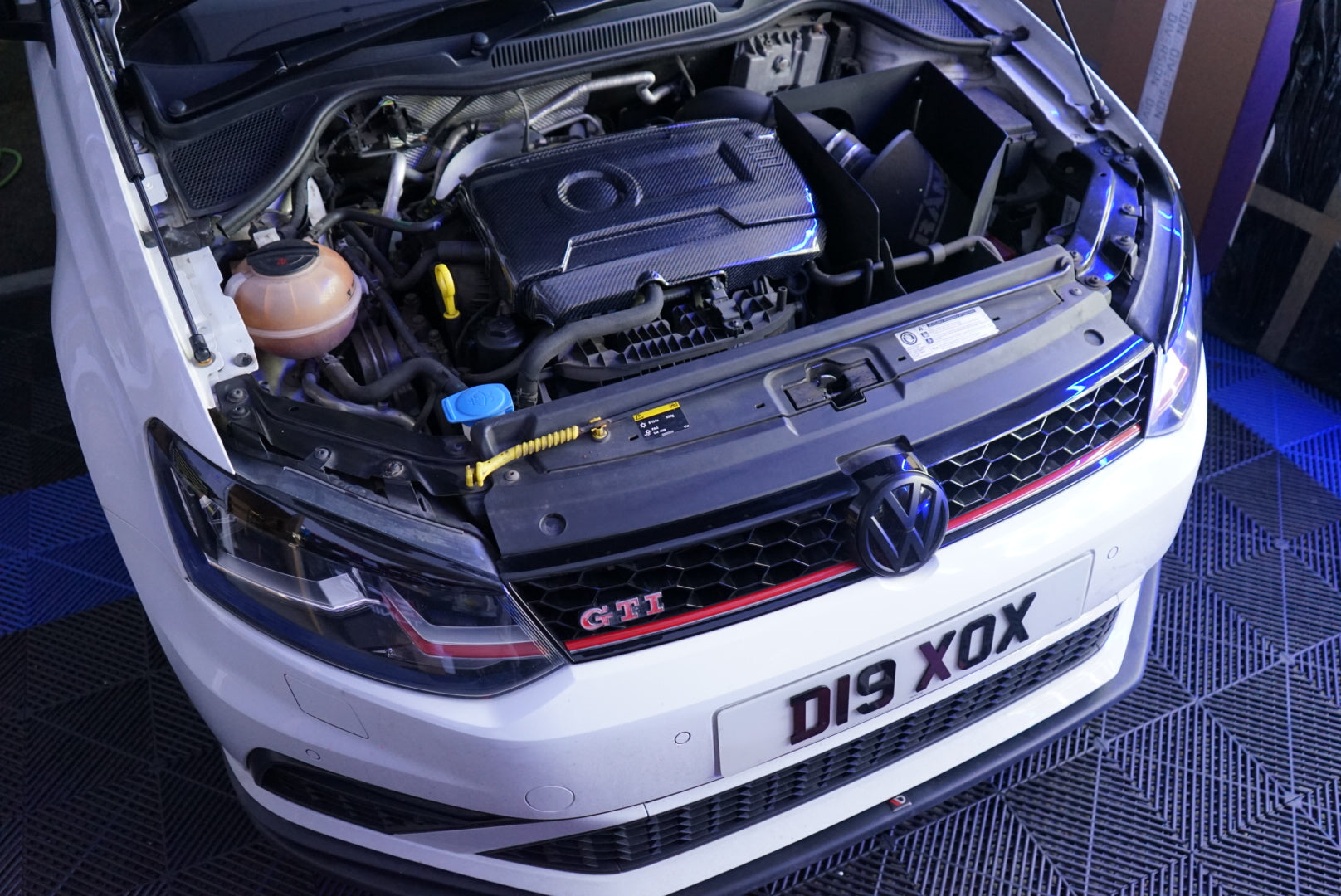 Volkswagen Polo MK5 6C GTI 1.8T Carbon Fibre Engine Cover (2014 - 2017)