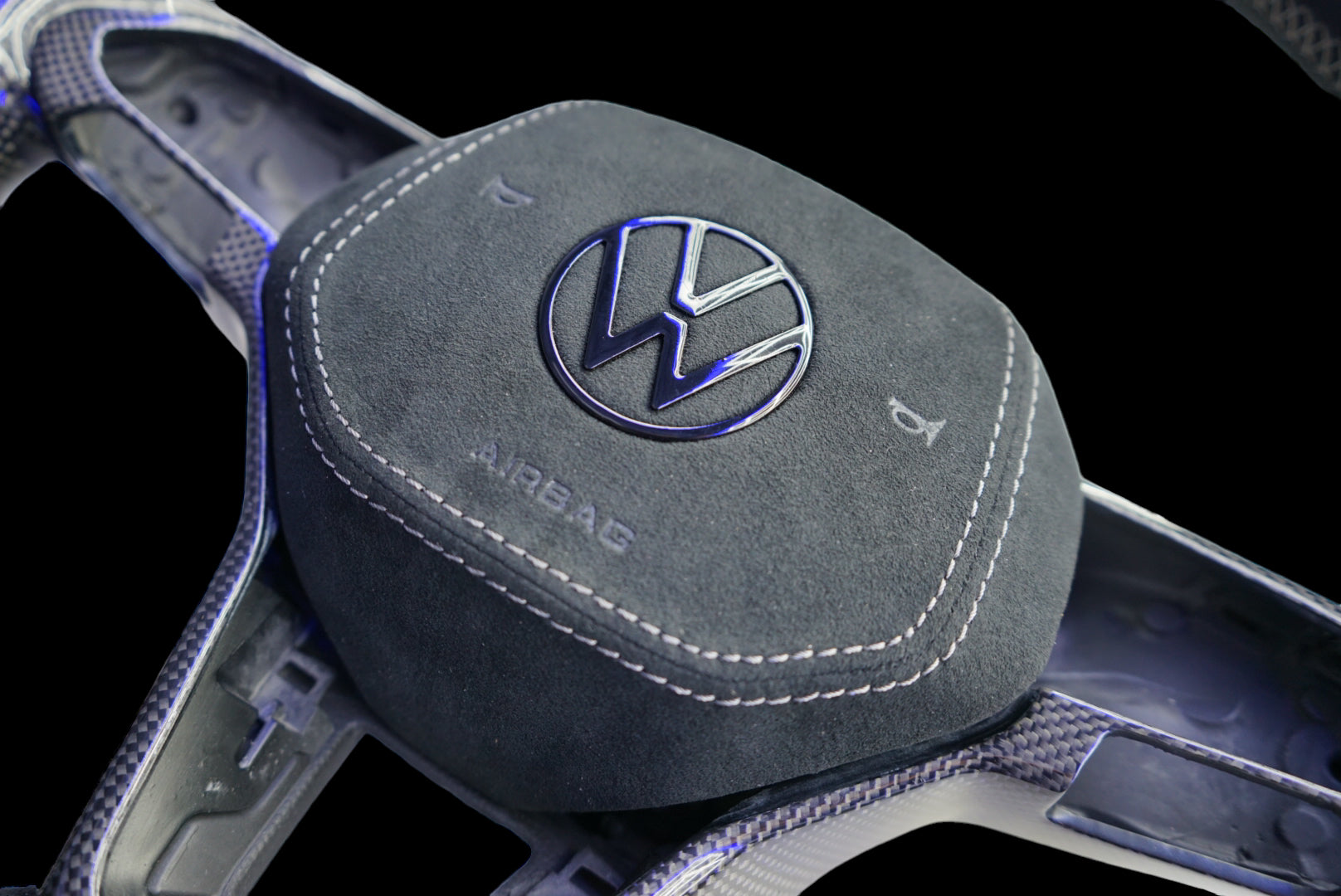 Volkswagen Transporter T6.1 Carbon Fibre Steering Wheel (2020+ Models)