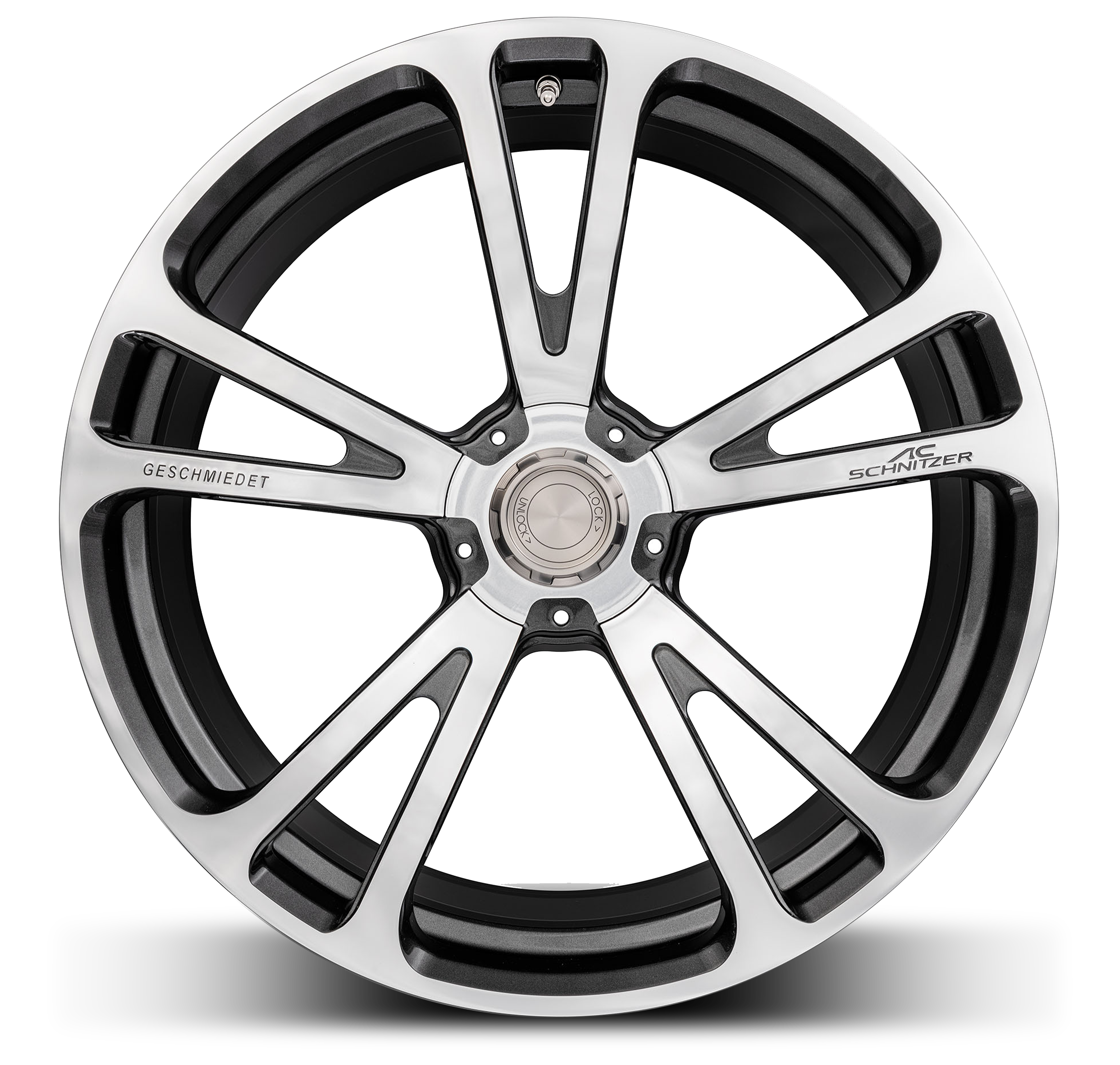 AC Schnitzer BMW M5 F90 AC3 Evo Forged Silver Anthracite Wheel Package