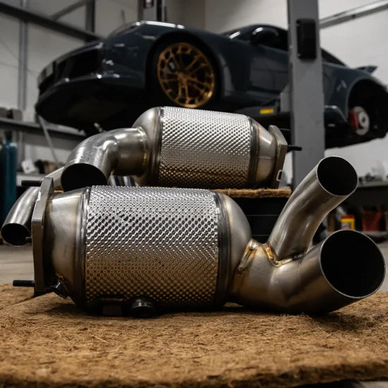 Porsche 911 Carrera / Cabriolet / Targa /S/4/4S/GTS (991.2) | Akrapovic | Link Pipe Set w Cat (SS)